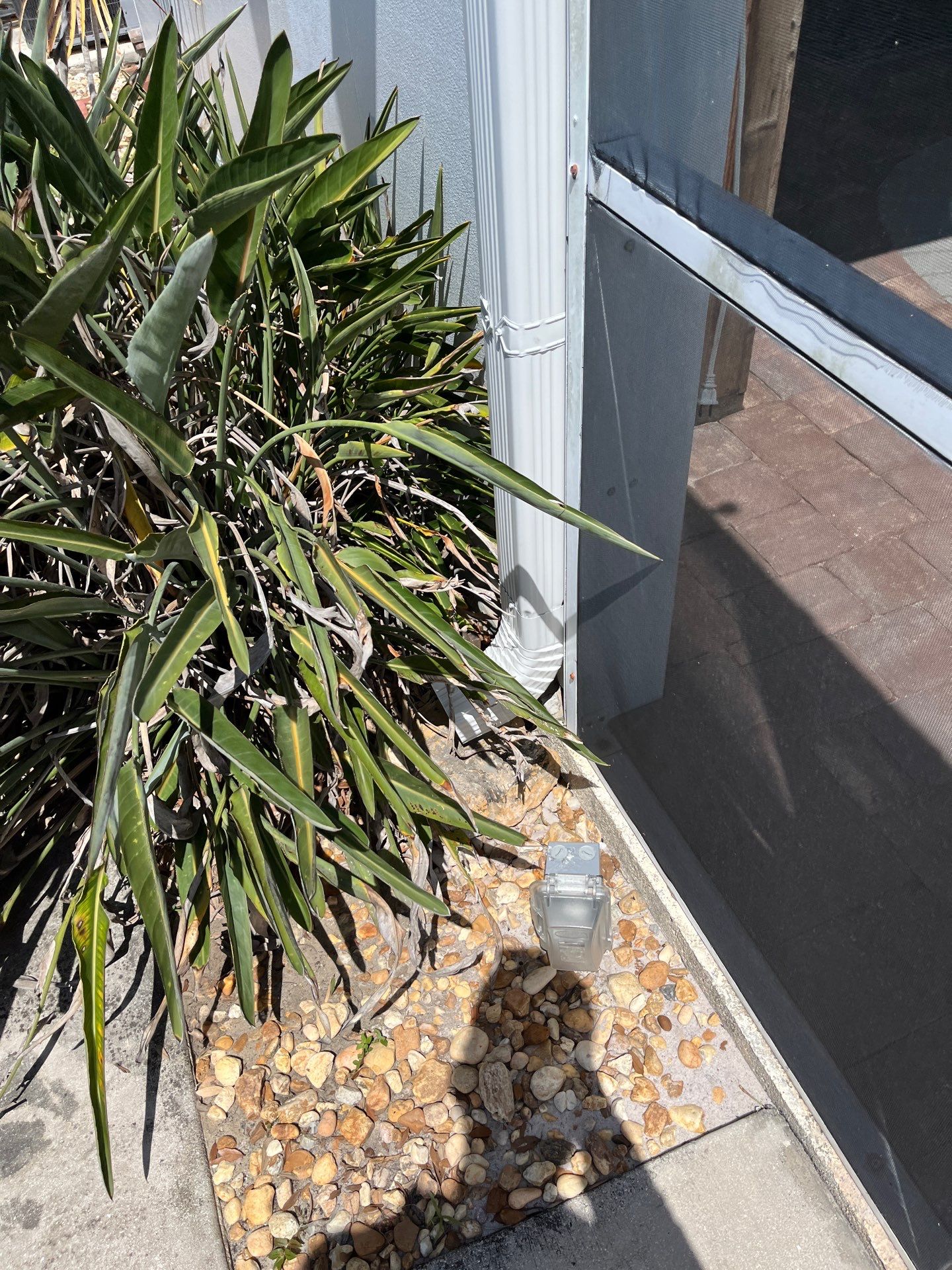 Replace gutter using Leaf Guard in Cape Coral FL by Gutter Professors