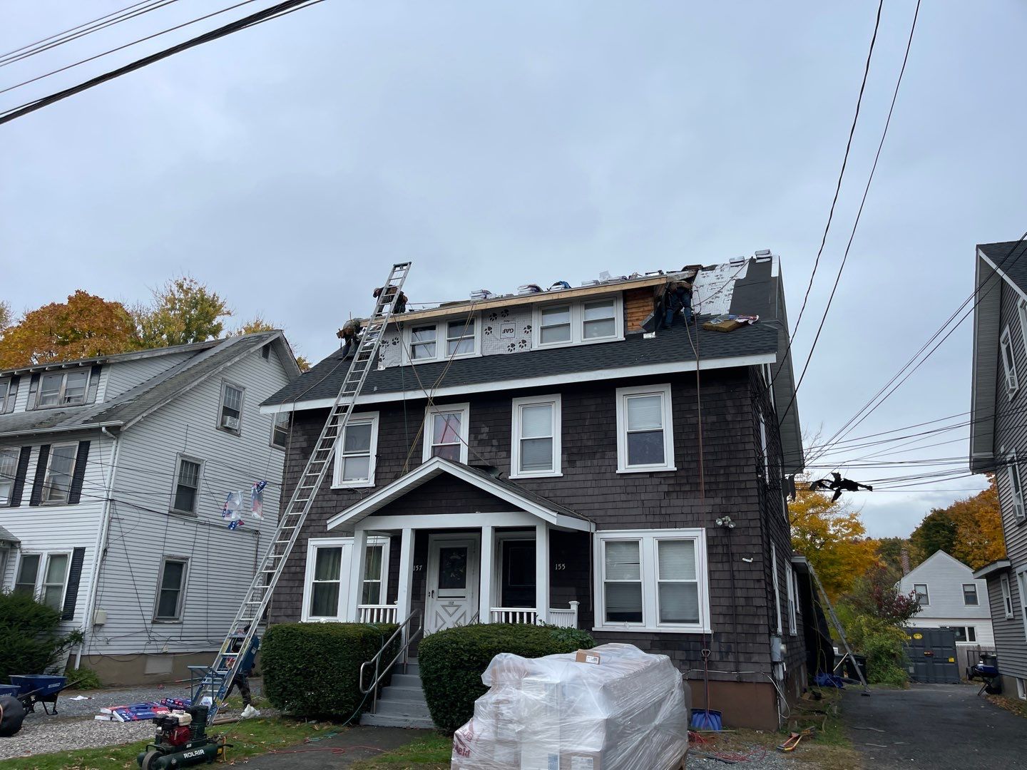 Residential Roofing Installation using GAF Timberline HDZ by Sensible Home Solutions