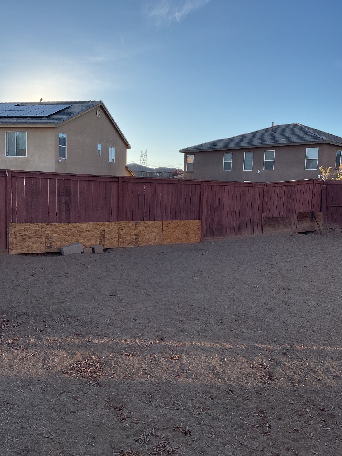 Fence installation using wood by Fence Guys Inc.
