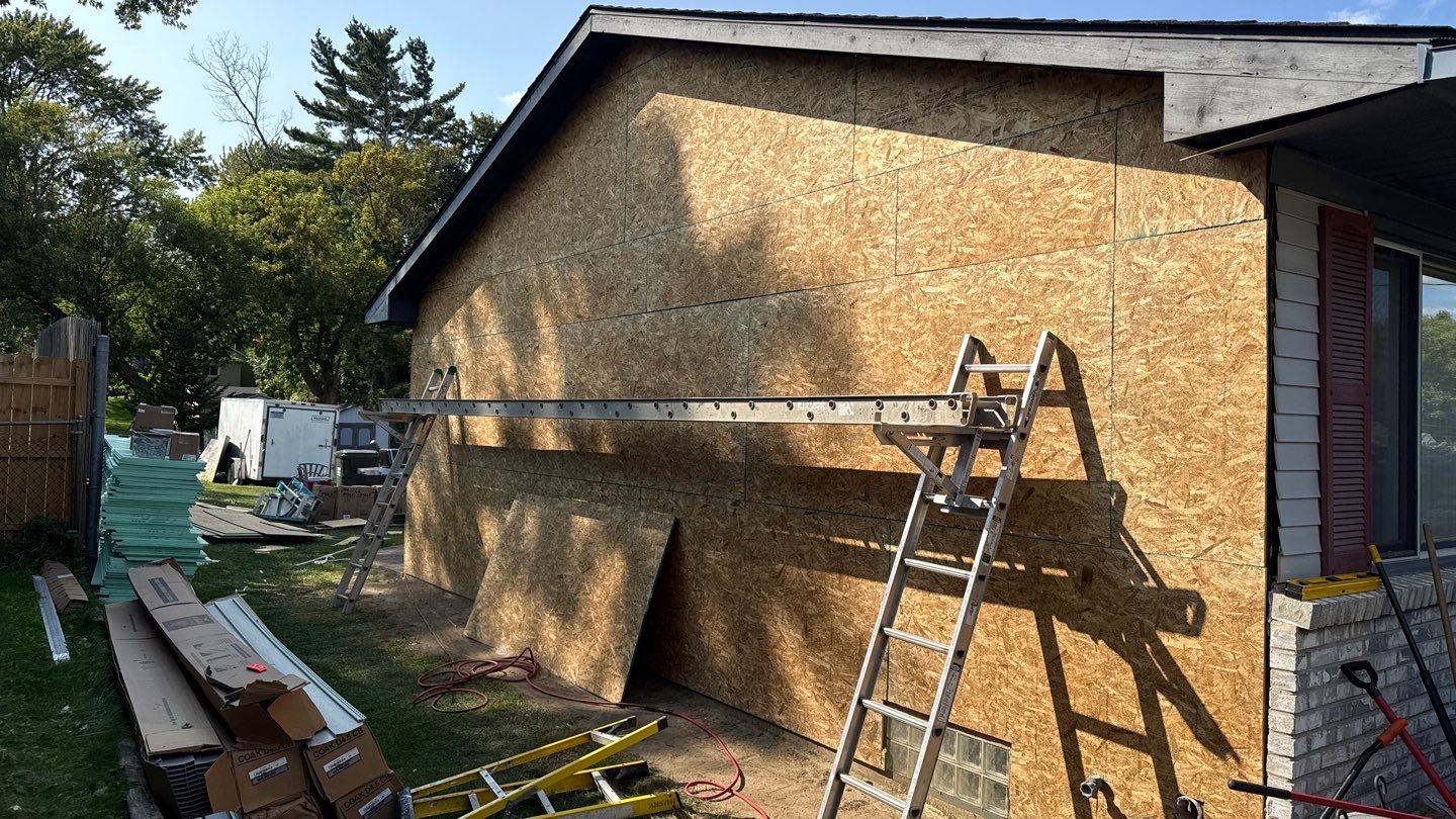 Siding Replacement using Alside Charter Oak D4.5" Cape Cod Grey by 180 Contractors