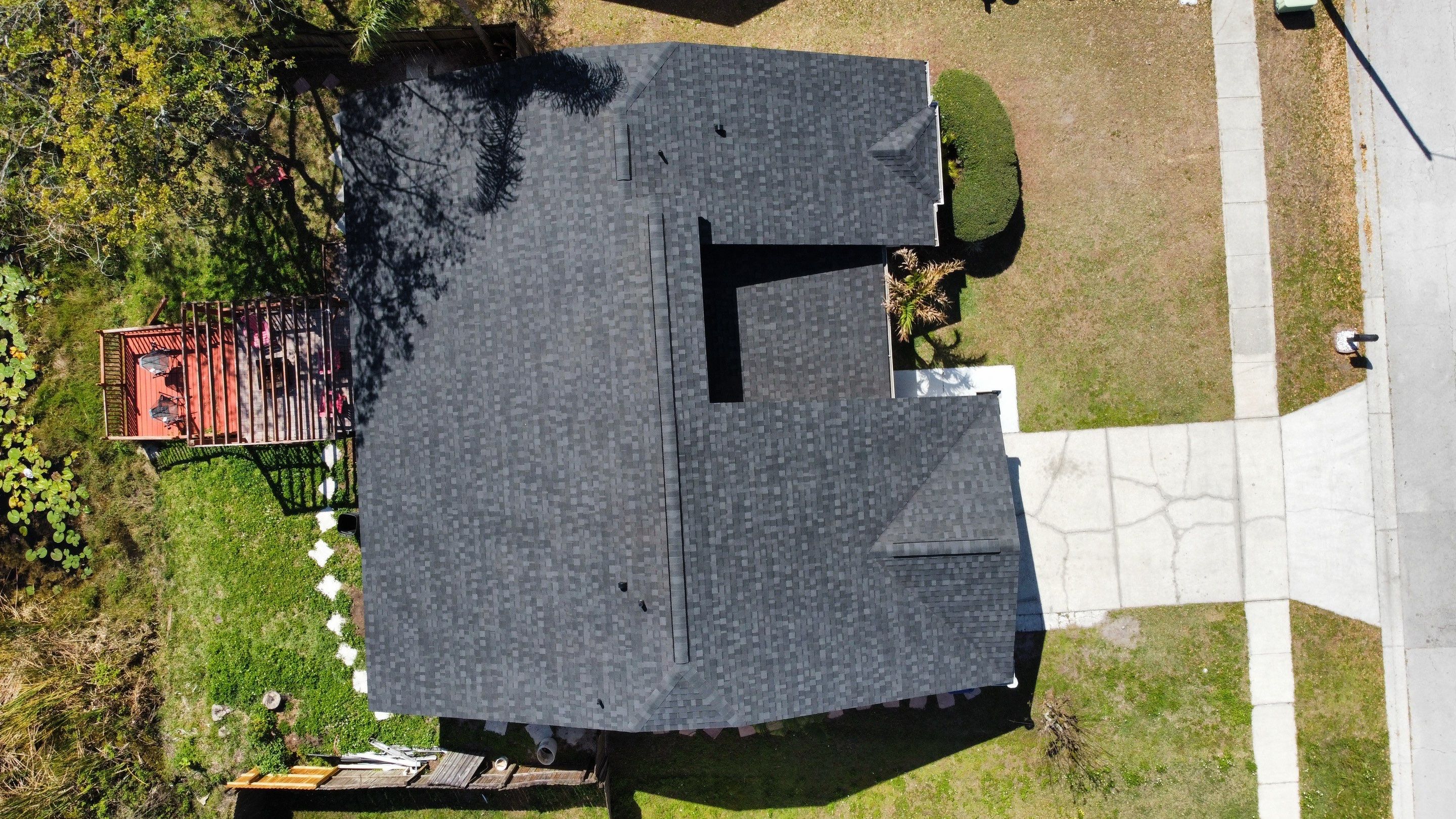 Roof Replacement in Lutz, FL. by Steadfast Roofing