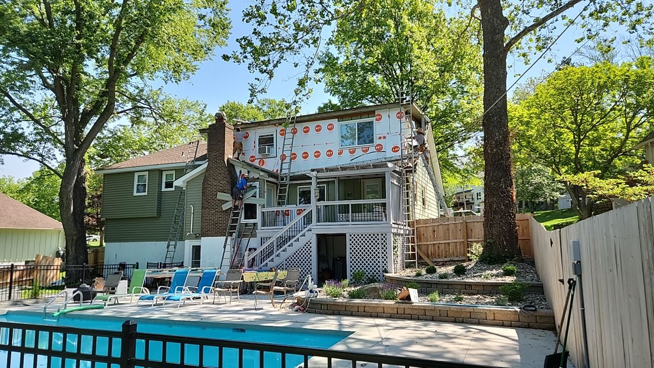 Siding Installation using Cypress by EEC Windows, Siding & Roofing