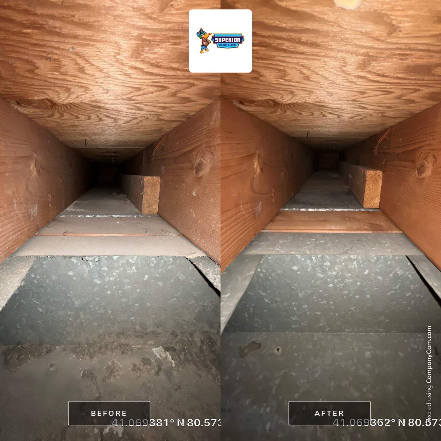 Air Duct Cleaning With a Vacuum Truck in Campbell, OH by Superior Air Duct Cleaning