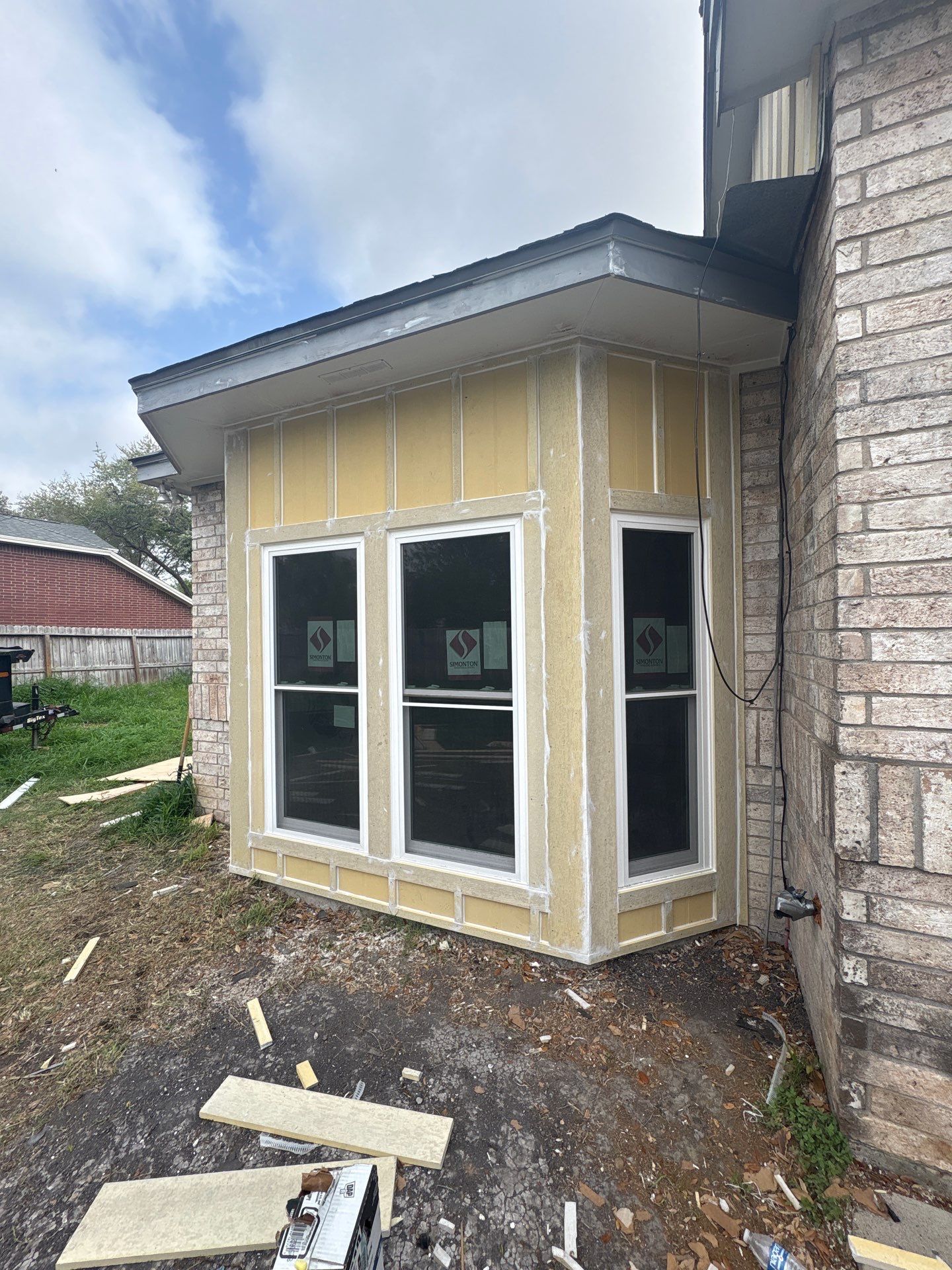 Run down on River Drive by Bayfront Roofing and Construction