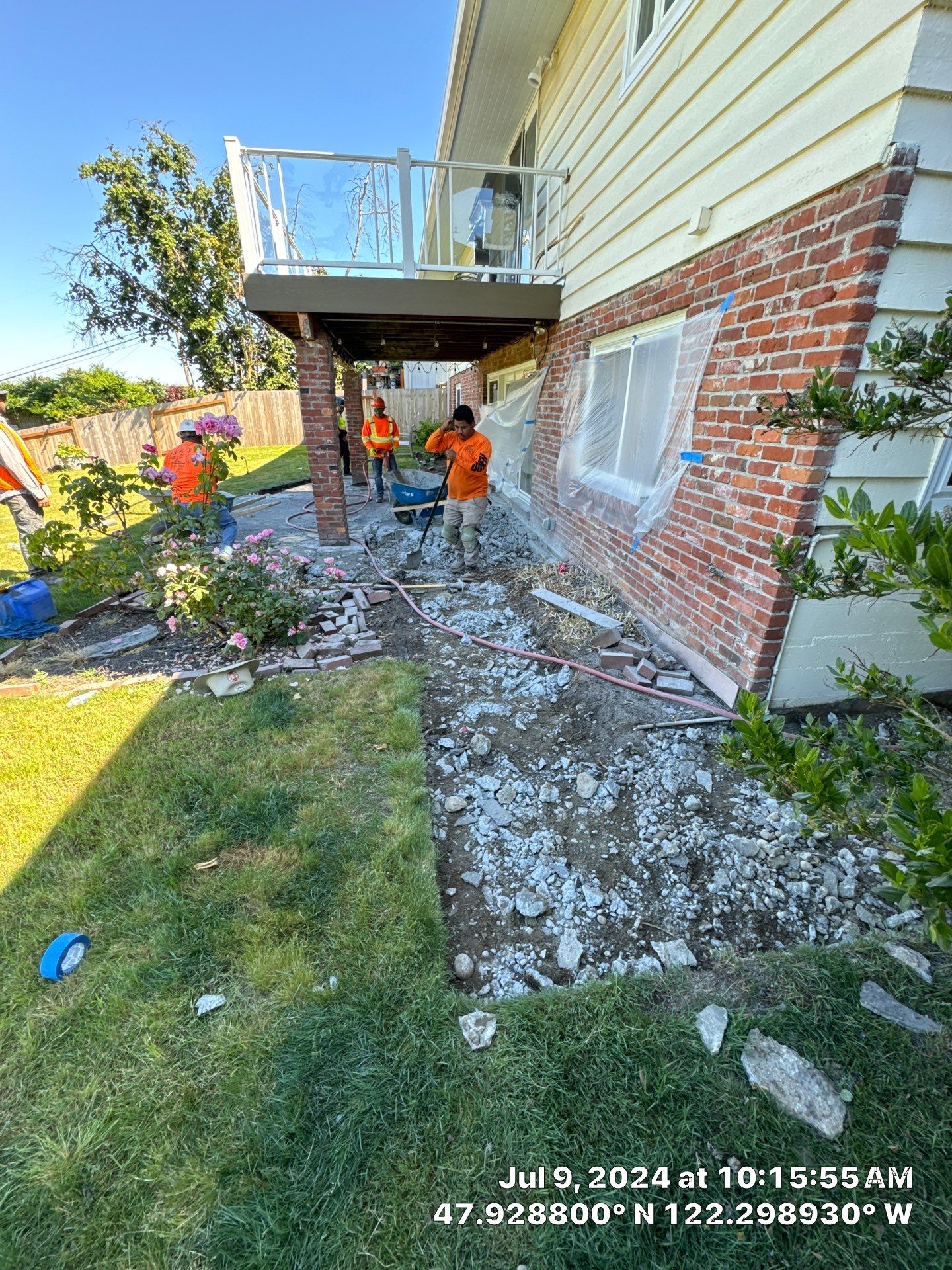 Susan | Concrete Patio by Jireh Asphalt & Concrete Inc 