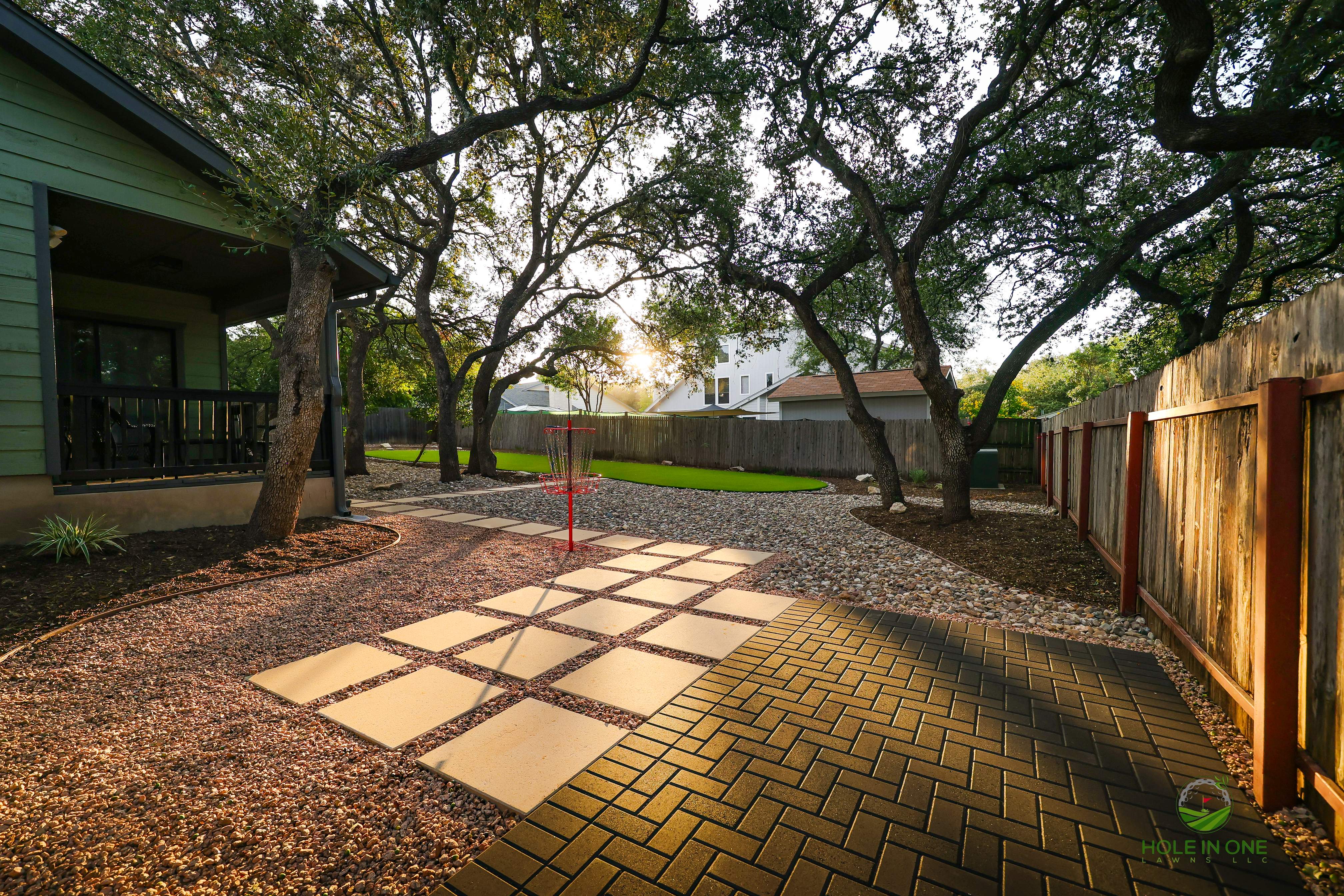 Pet Turf, Holland Paver Walkway & 2x2 Pavers | Green Springs Valley, San Antonio TX by Hole In One Lawns, LLC