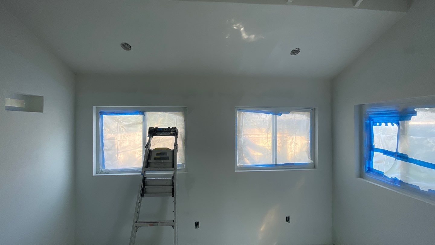 Outdoor Office Shed Interior Remodel in Longwood: From Drywall to Paint by HandyMangum