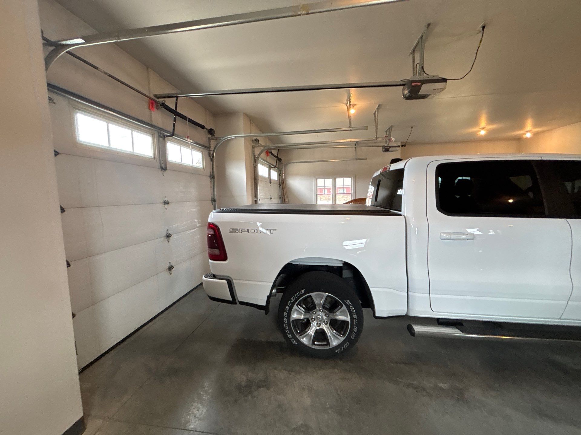 Multi-Car Garage Concrete Coating and Crack Repair in Dell Rapids by Select Painting, Coatings & Garage Cabinets