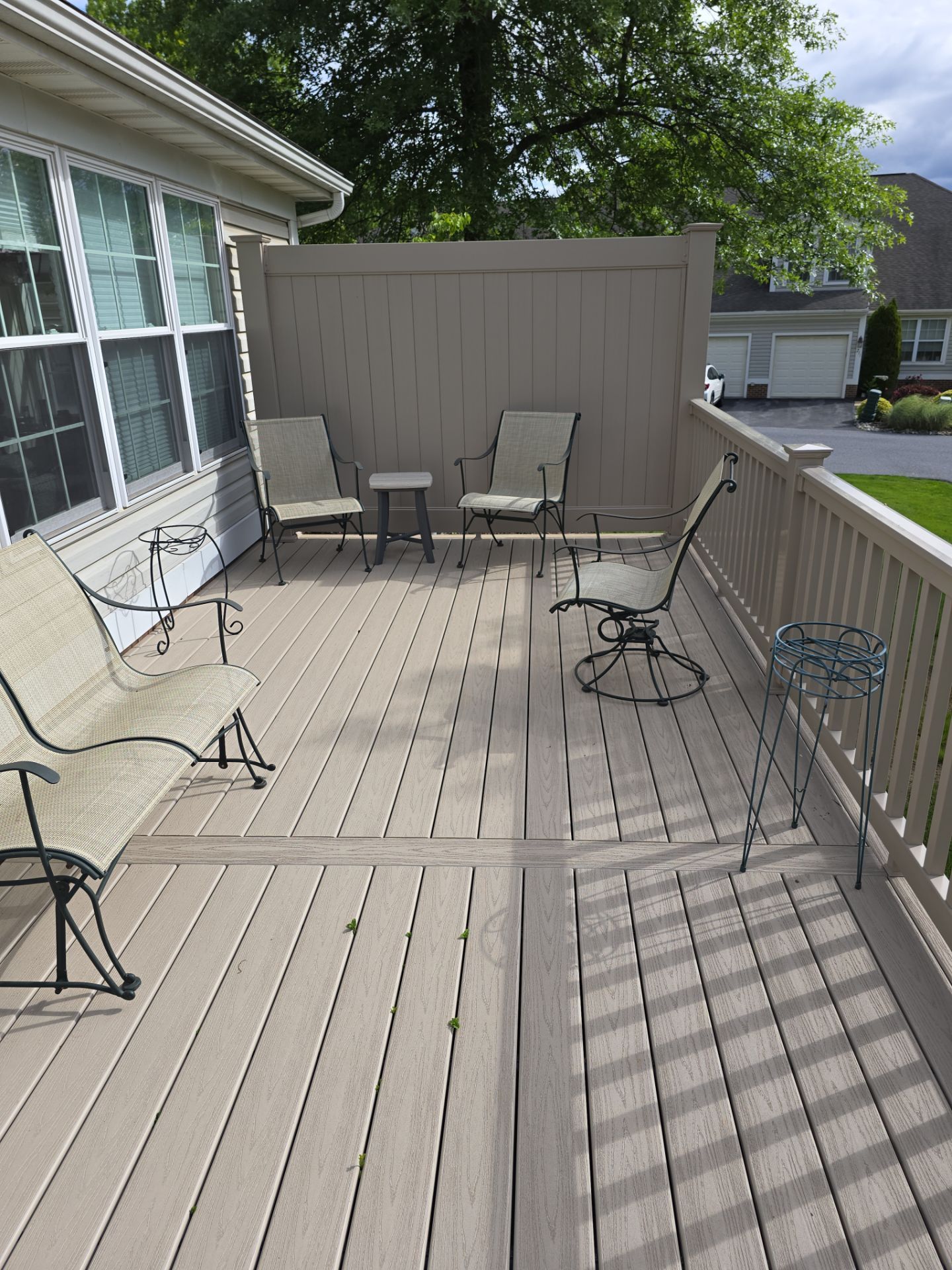 New Deck Build in Oak Hill by Wyomissing Construction LLC 