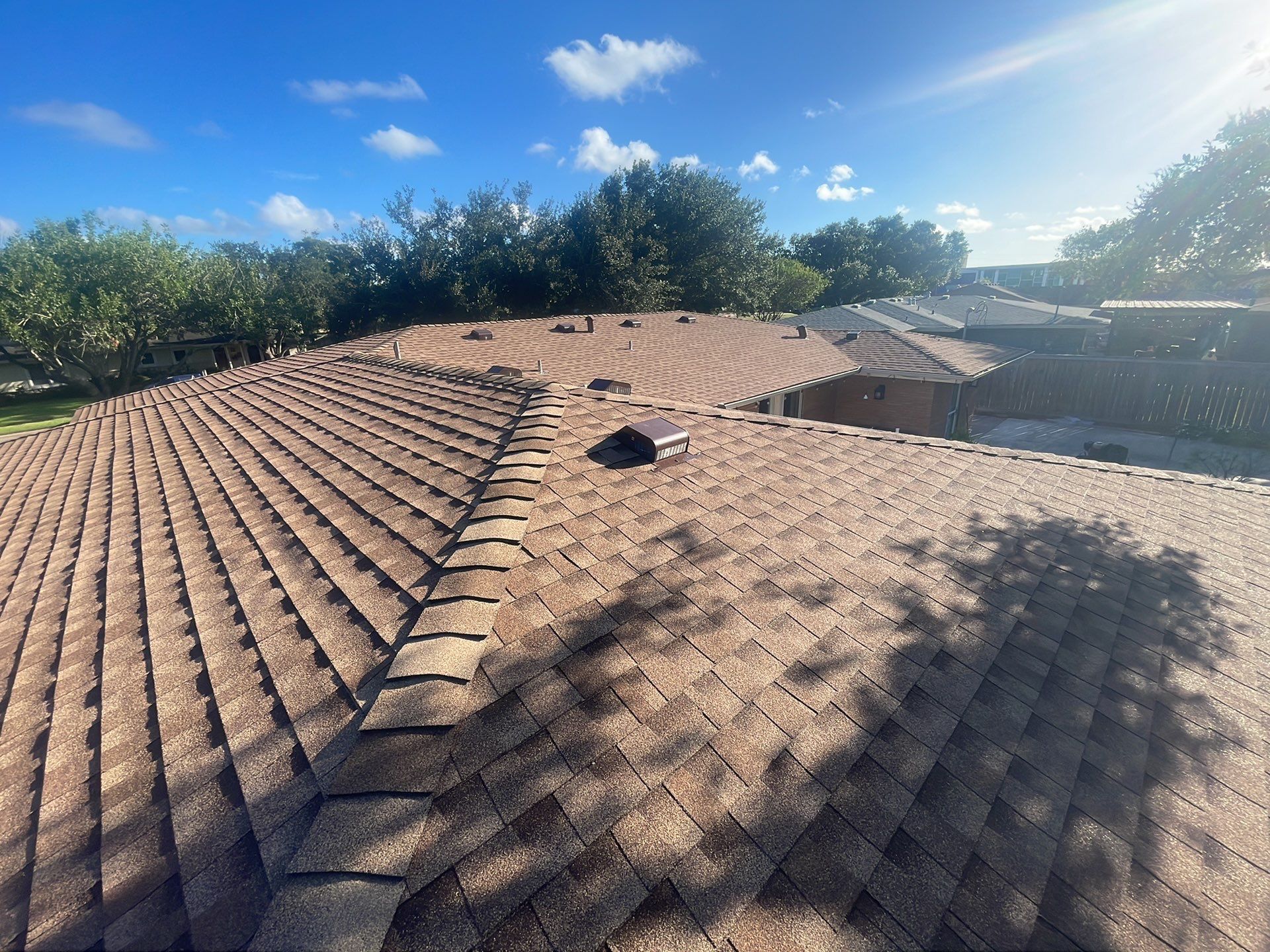 Residential Roofing Installation using GAF HDZ Shakewood by Lighthouse Roofing