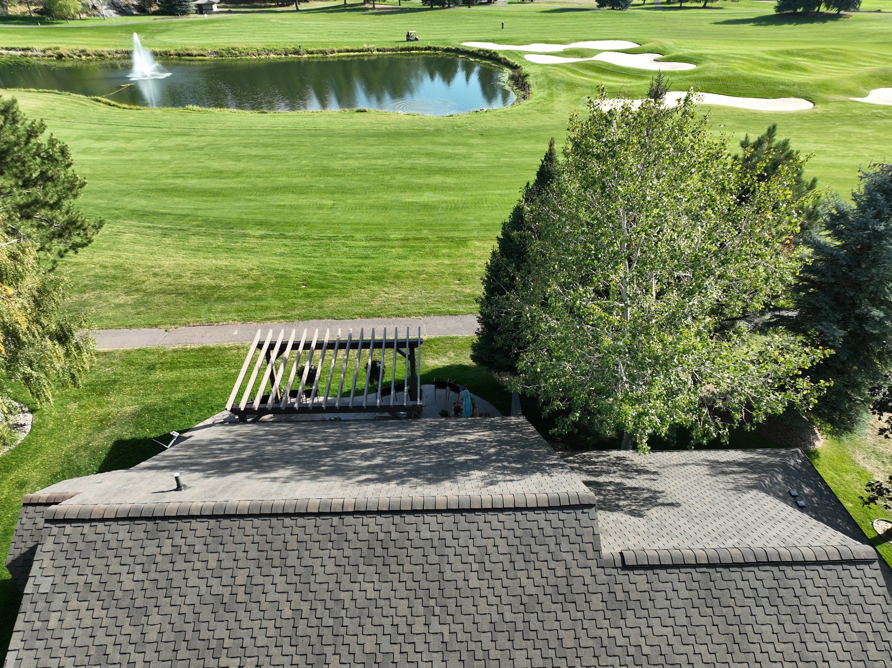 GAF Grand Sequoia - Autumn Brown Blend  by Montana Roofing Solutions