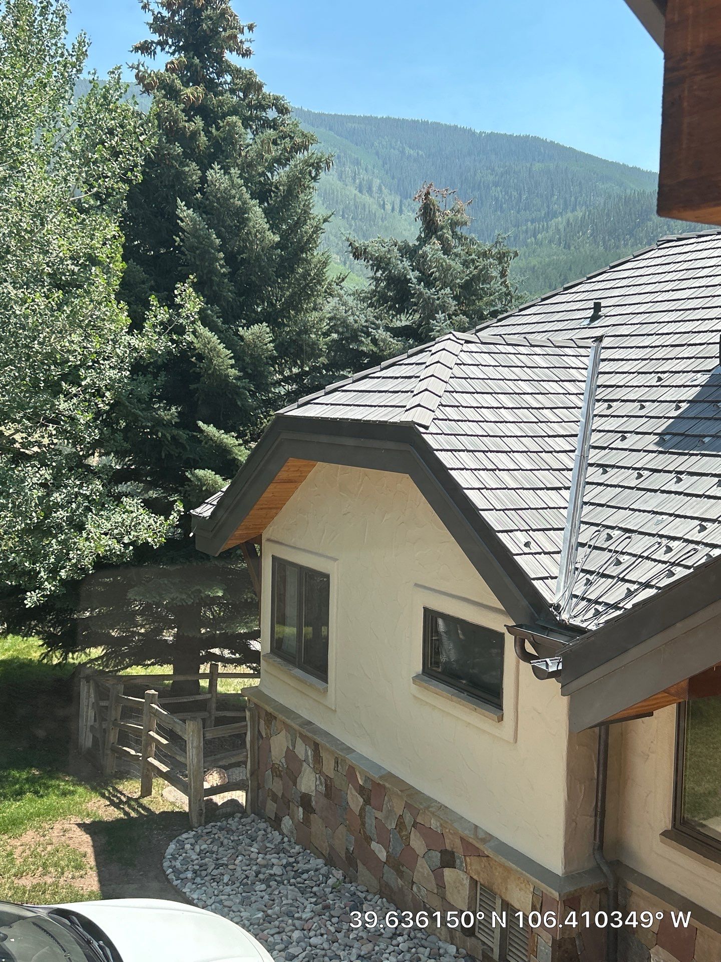 Custom Tile Roof and Heat Cable Installation in Vail by CompanyCam Sales Demo