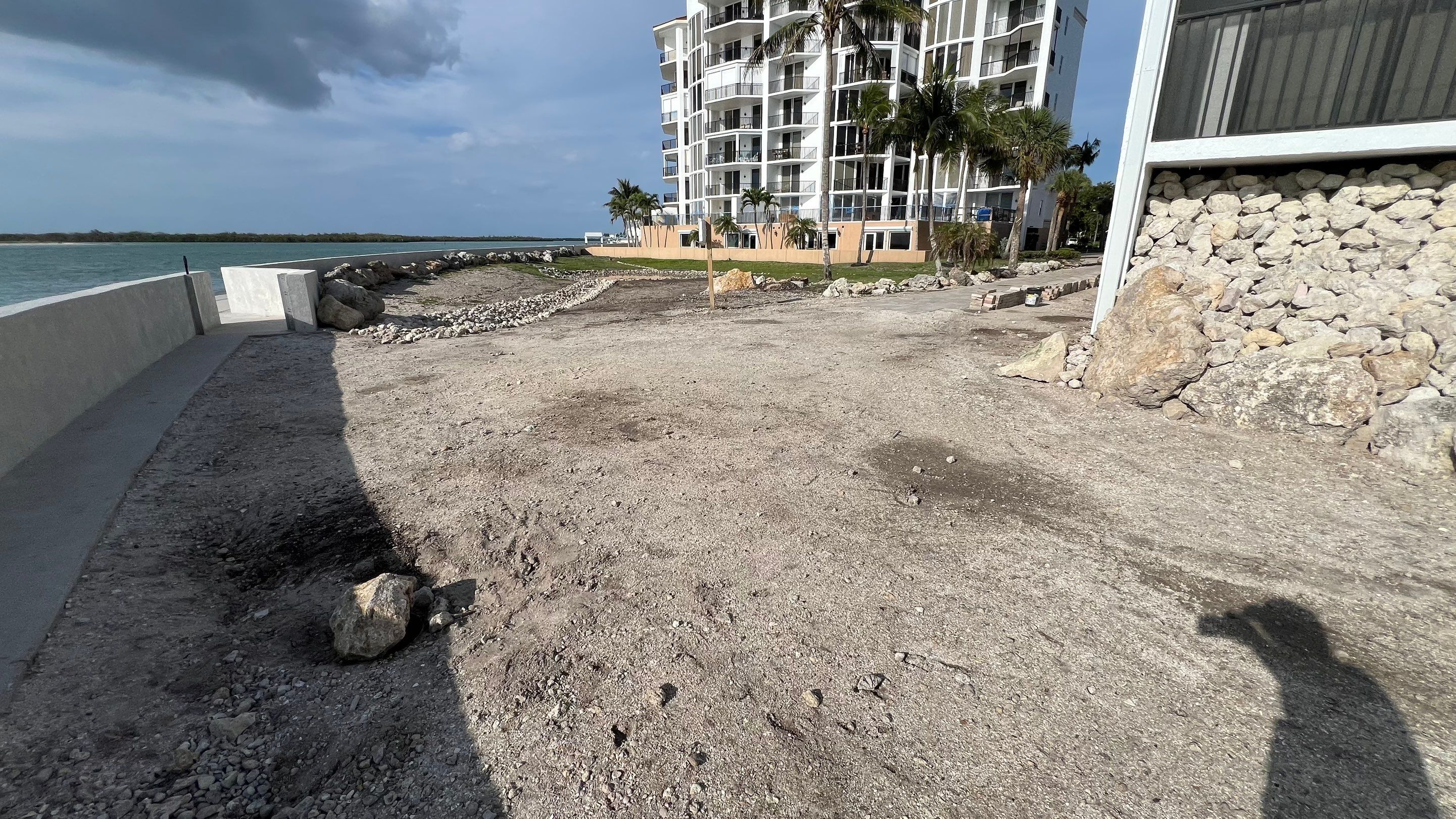 Isles of Capri Condo Parking Garage Drainage System Cleaning by APS Power & Water