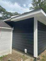 Siding Installation using JH Cedar Mill Plank by ExteriorPros