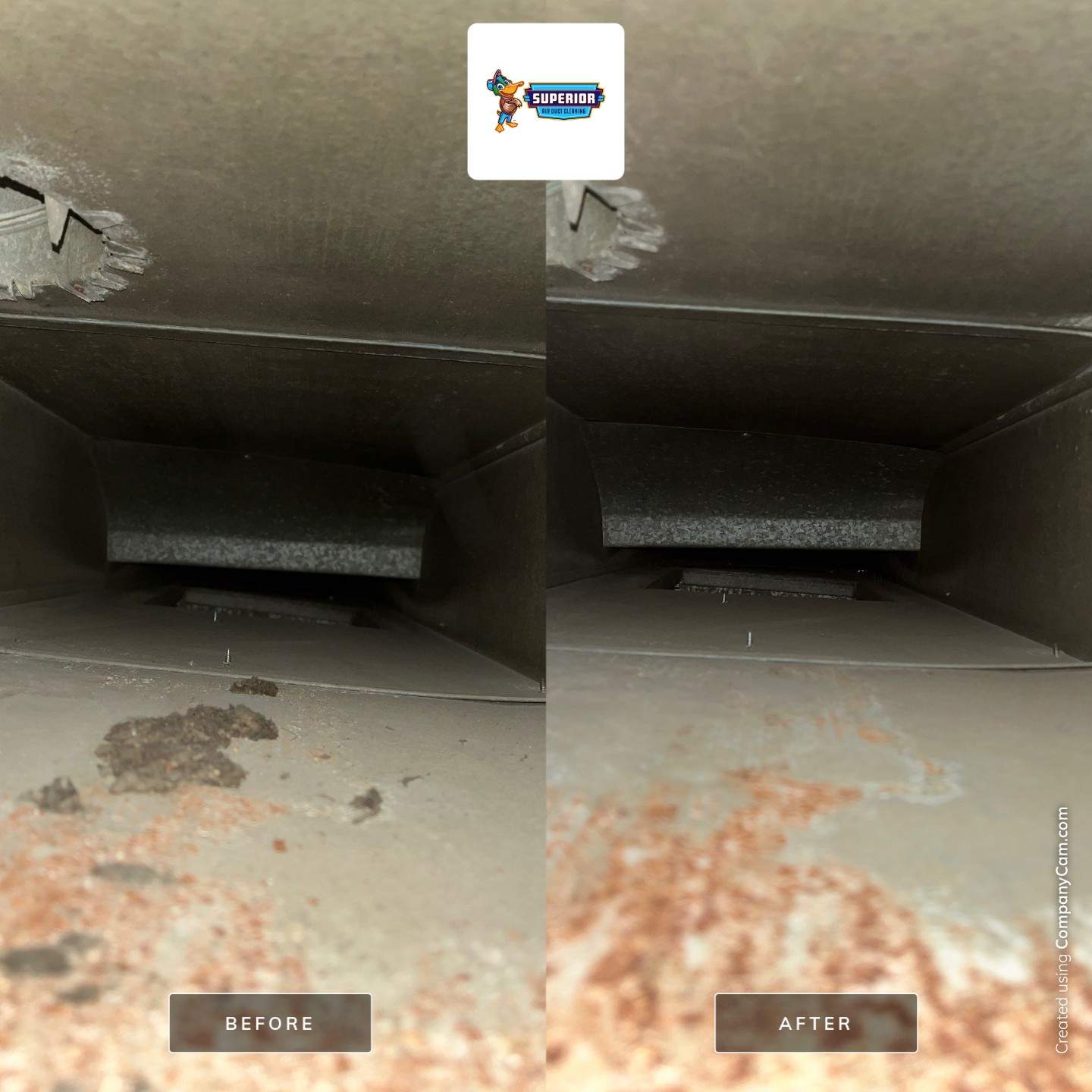 Air Duct Cleaning With a Vacuum Truck in Cranberry Twp, PA by Superior Air Duct Cleaning
