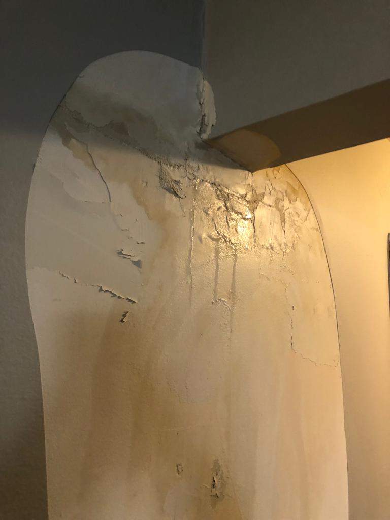 Interior Damage using pictures  by storm restoration services inc