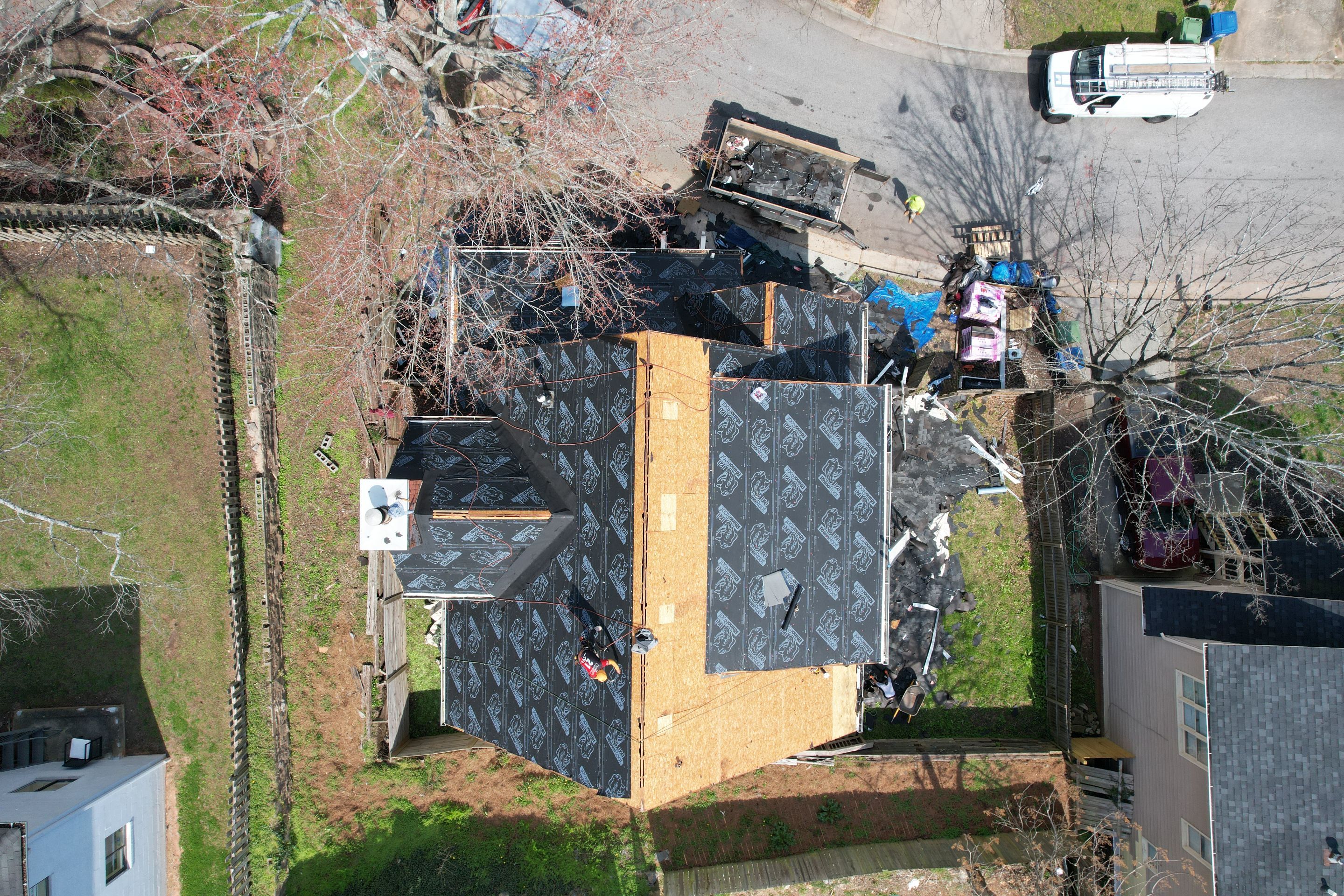 Residential Roofing Installation using Owens Corning by Inspector Roofing and Restoration