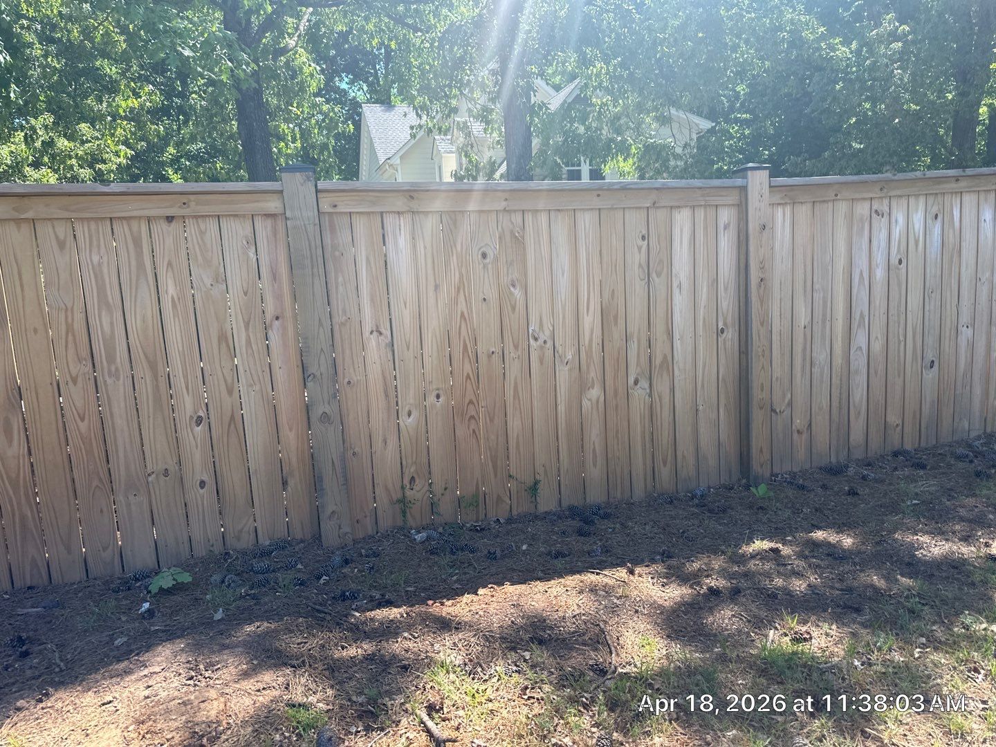 Fence using Wood Sealant by DuraSeal