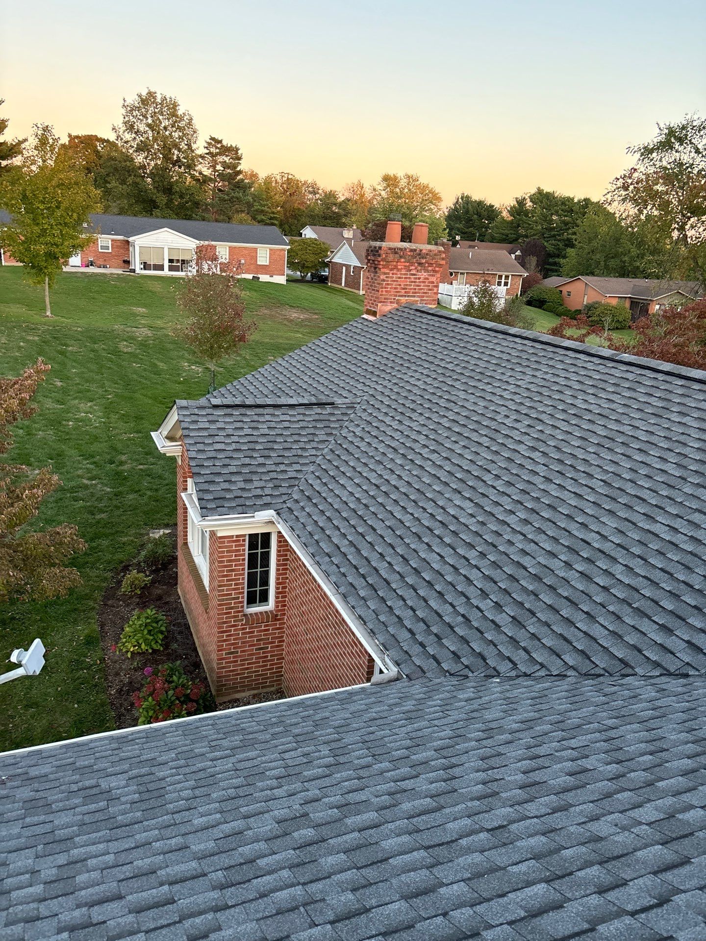 Residential Roofing Installation using Timberline UHDZ Shingles - Pewter Gray by RoofX 