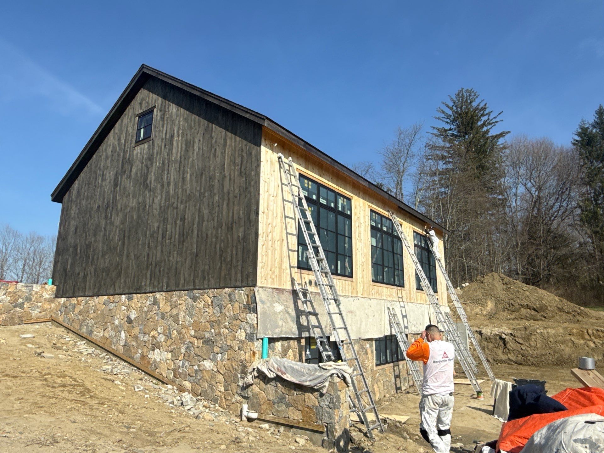 Project in Litchfield by Monarca Painting Company 