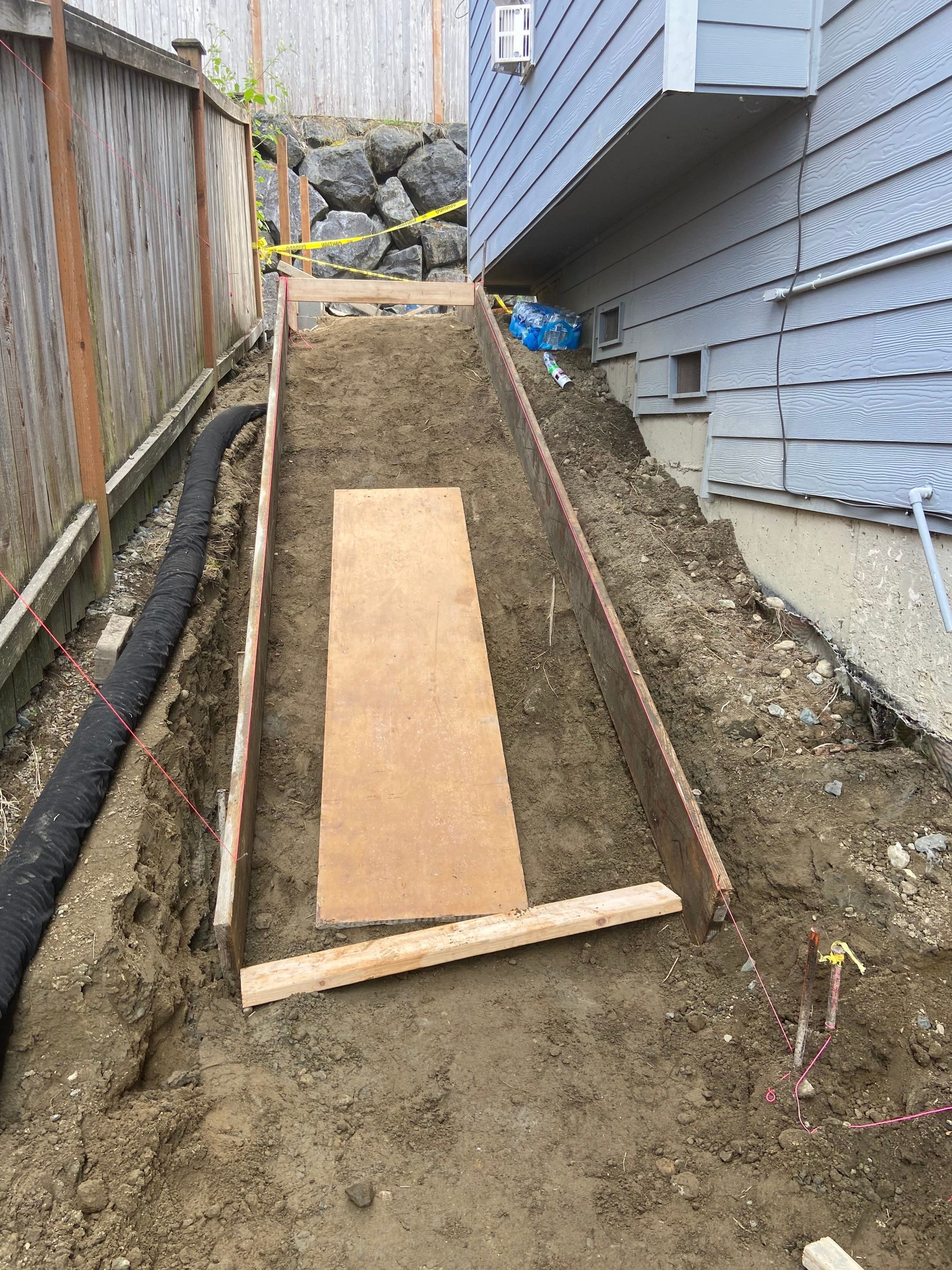 Jireh Outdoor Projects | Concrete Stair Repair and Retaining Wall by Jireh Asphalt & Concrete Inc 