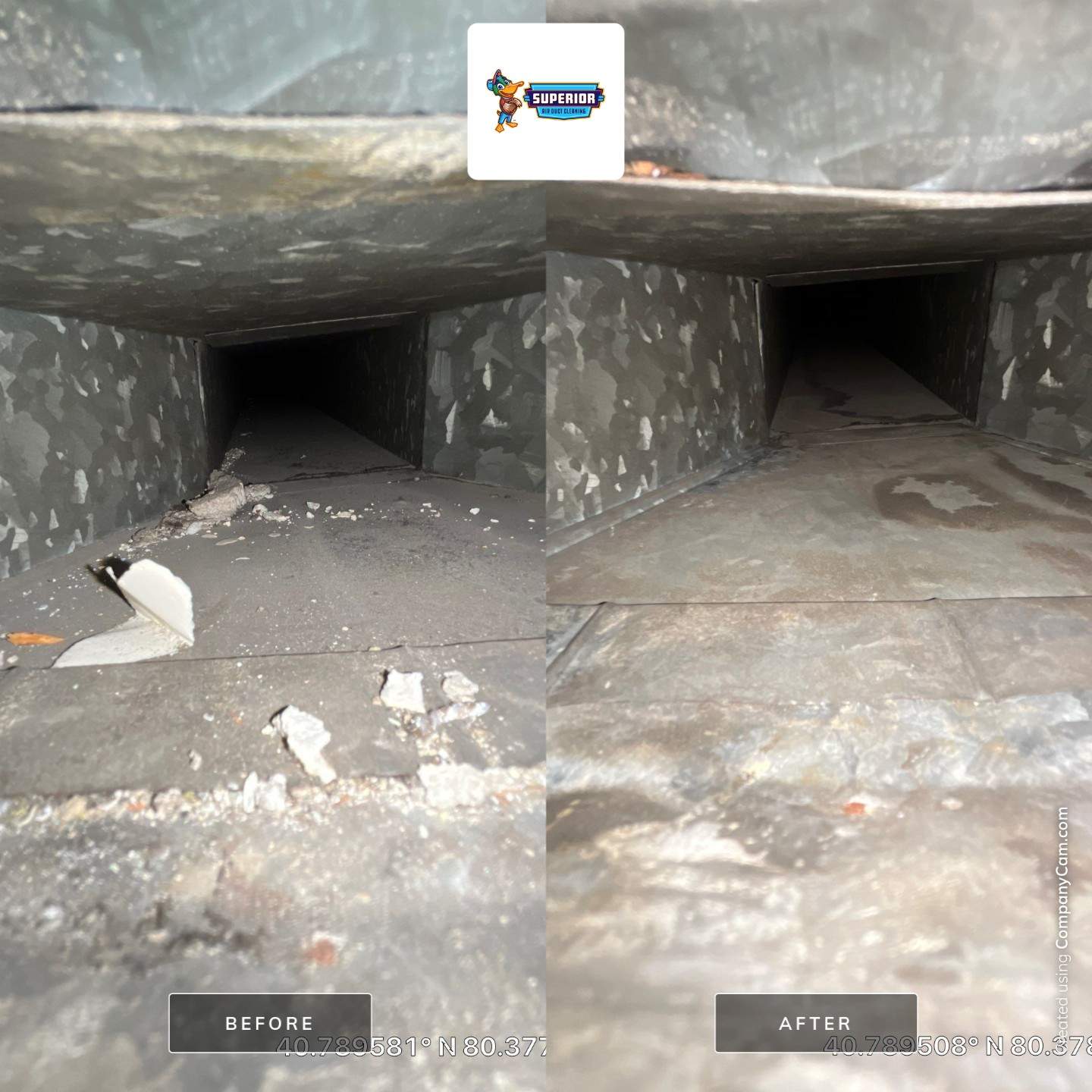 Air Duct Cleaning With a Vacuum Truck in Beaver Falls, PA by Superior Air Duct Cleaning