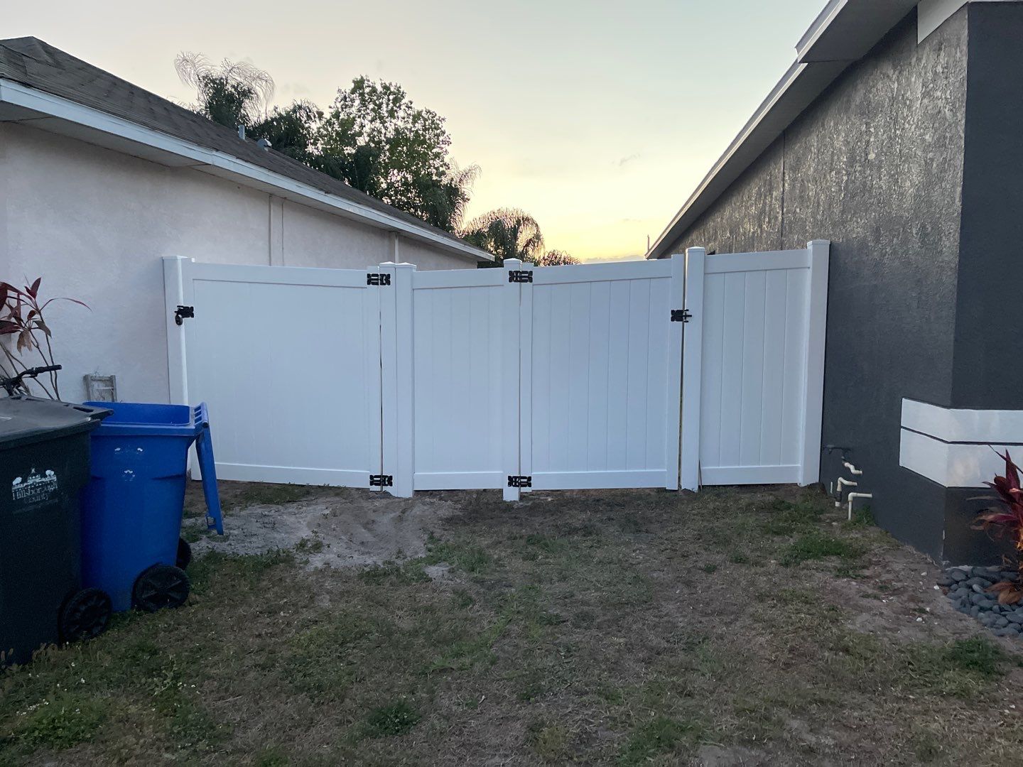 Riverview, FL 6ft. Tall White Vinyl Privacy Fence by Asap fence and gates, LLC