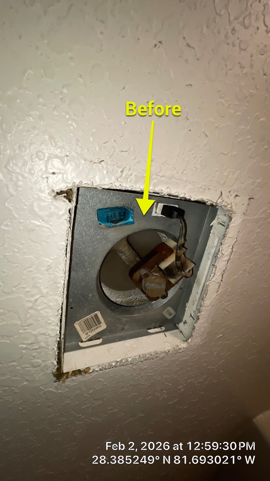 Air Duct Bathroom Exhaust Fans Cleaning in Clermont by Hygienic Air, Inc