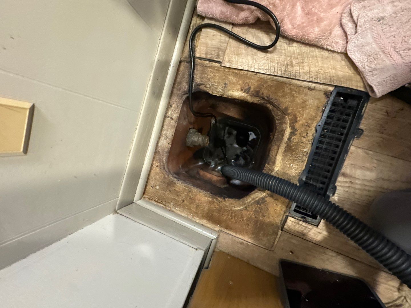 Richard’s Sump Pump Discharge Line Fix by Waterproofing Northeast