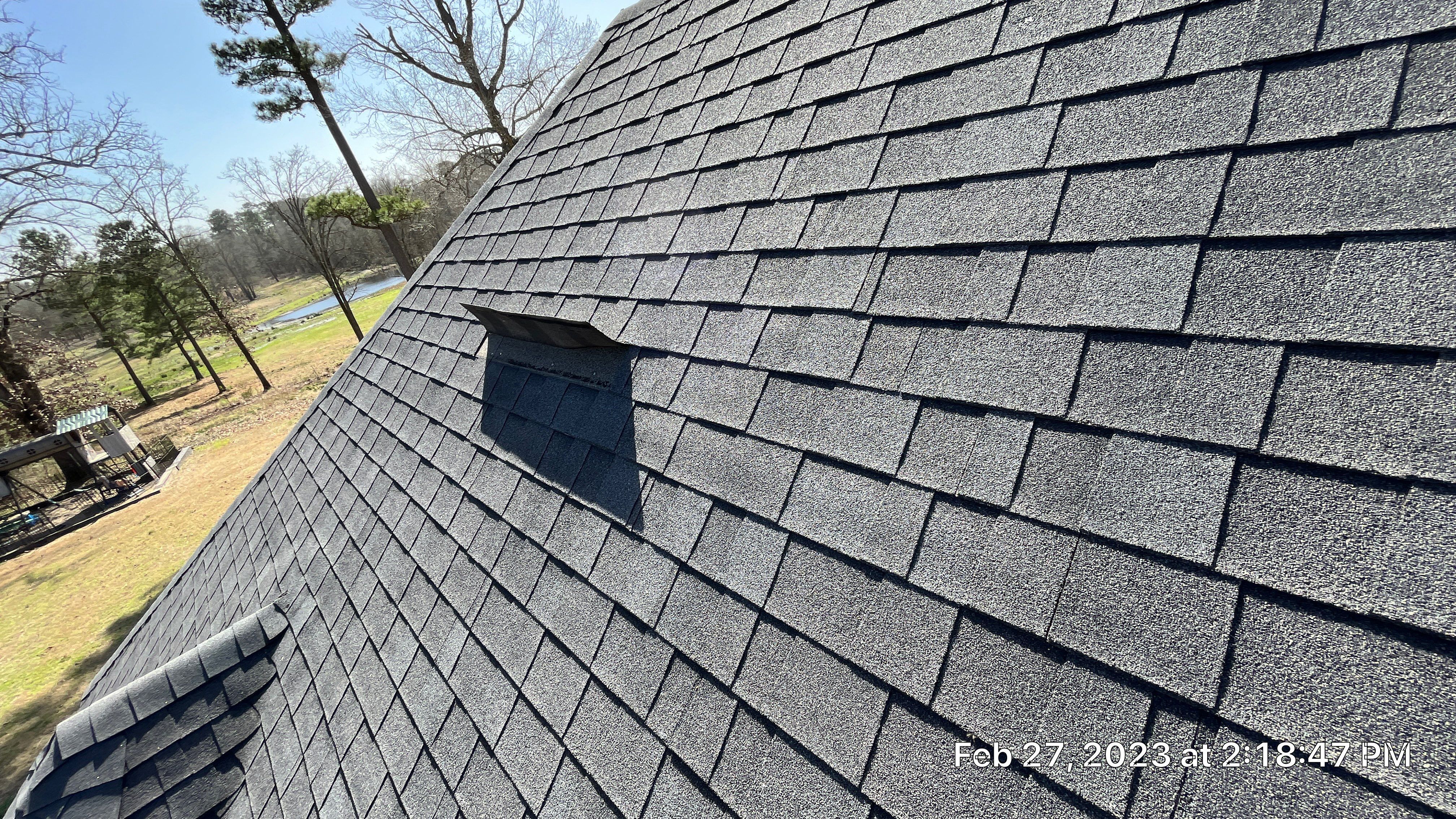 Residential Roofing Installation using Malarkey Architectural Vista Shingles by Hostetler Roofing
