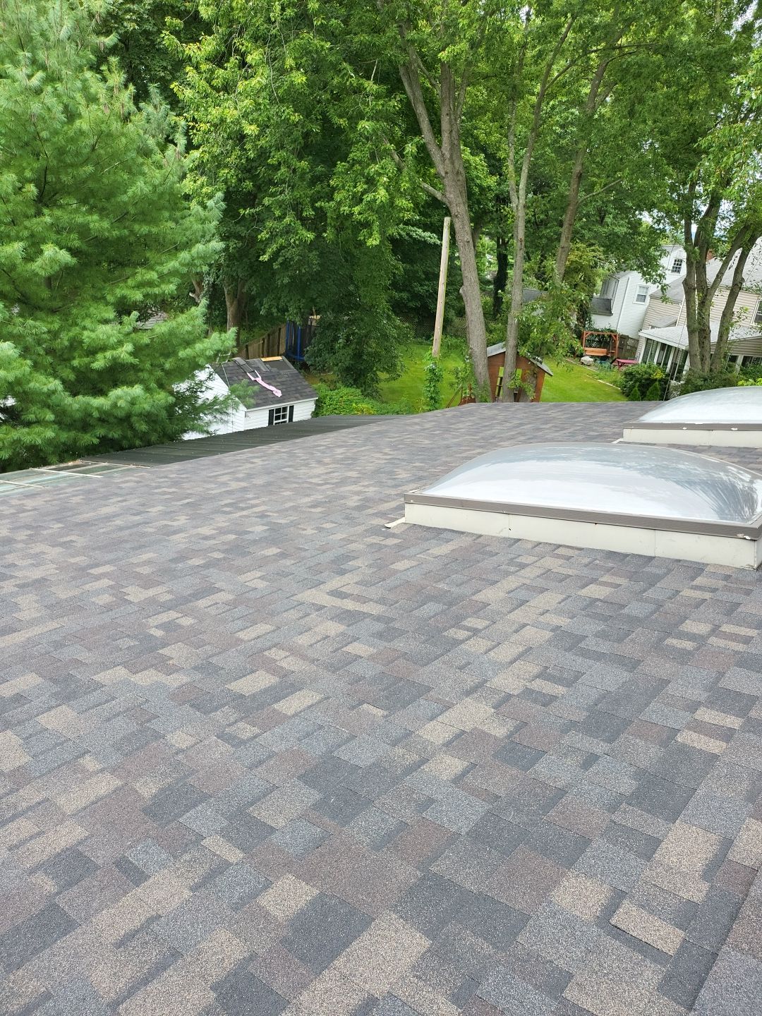 Residential Roofing Installation using Owens Corning TruDefinition Duration Designer - Black Sable by A Plus Exterior