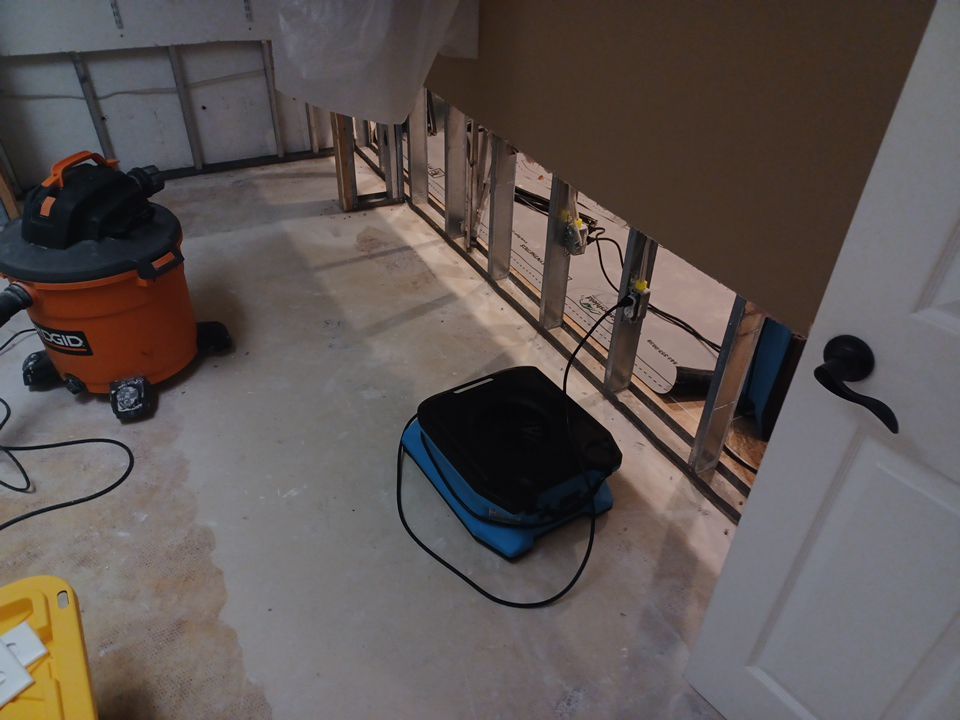 Project in Waterford Twp by EzDry Water Mitigation & Property Restoration