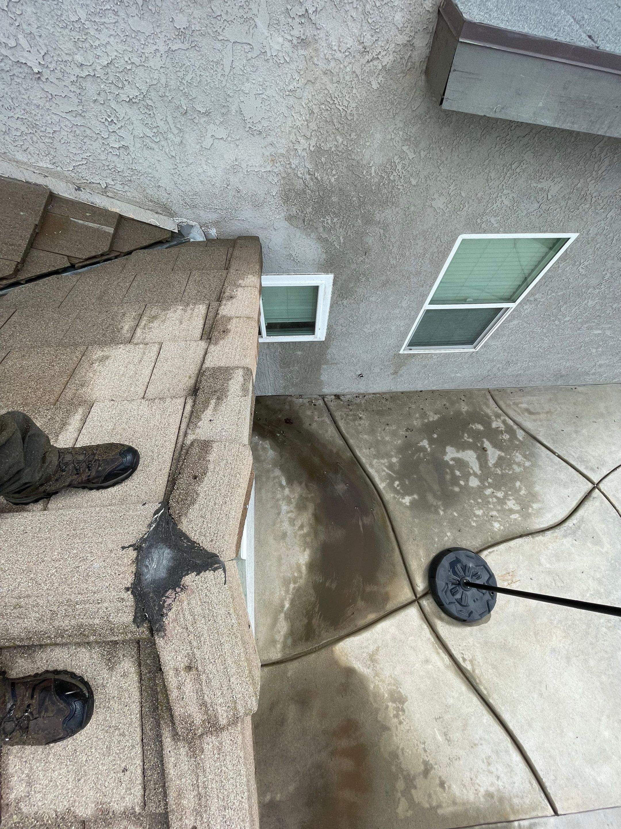 Roof Washing in Rancho Cucamonga Ca by Palm Coast Solar Cleaning