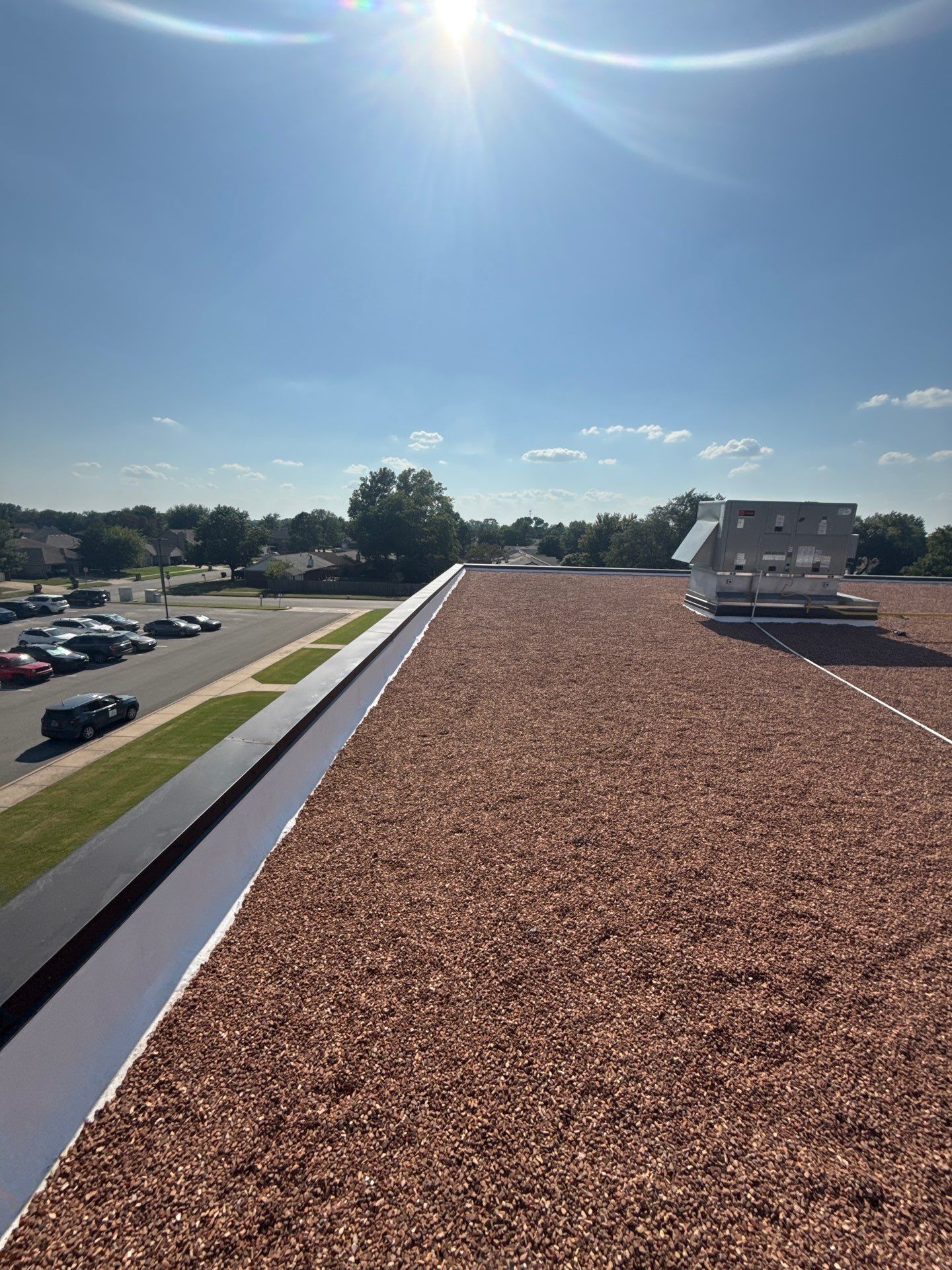 Mills Elementary School Commercial Re-Roof and Moisture Protection by Secondary Rhodes
