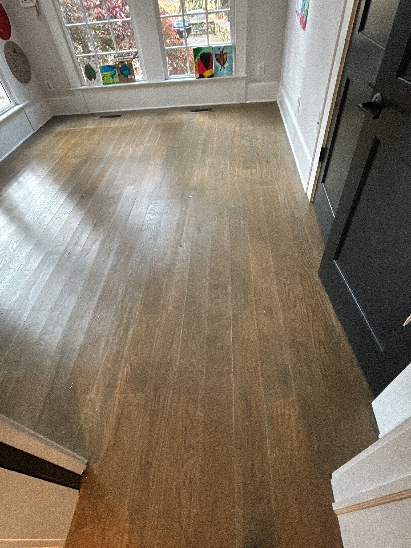 White Oak refinish  by Footprints Floors of East Atlanta