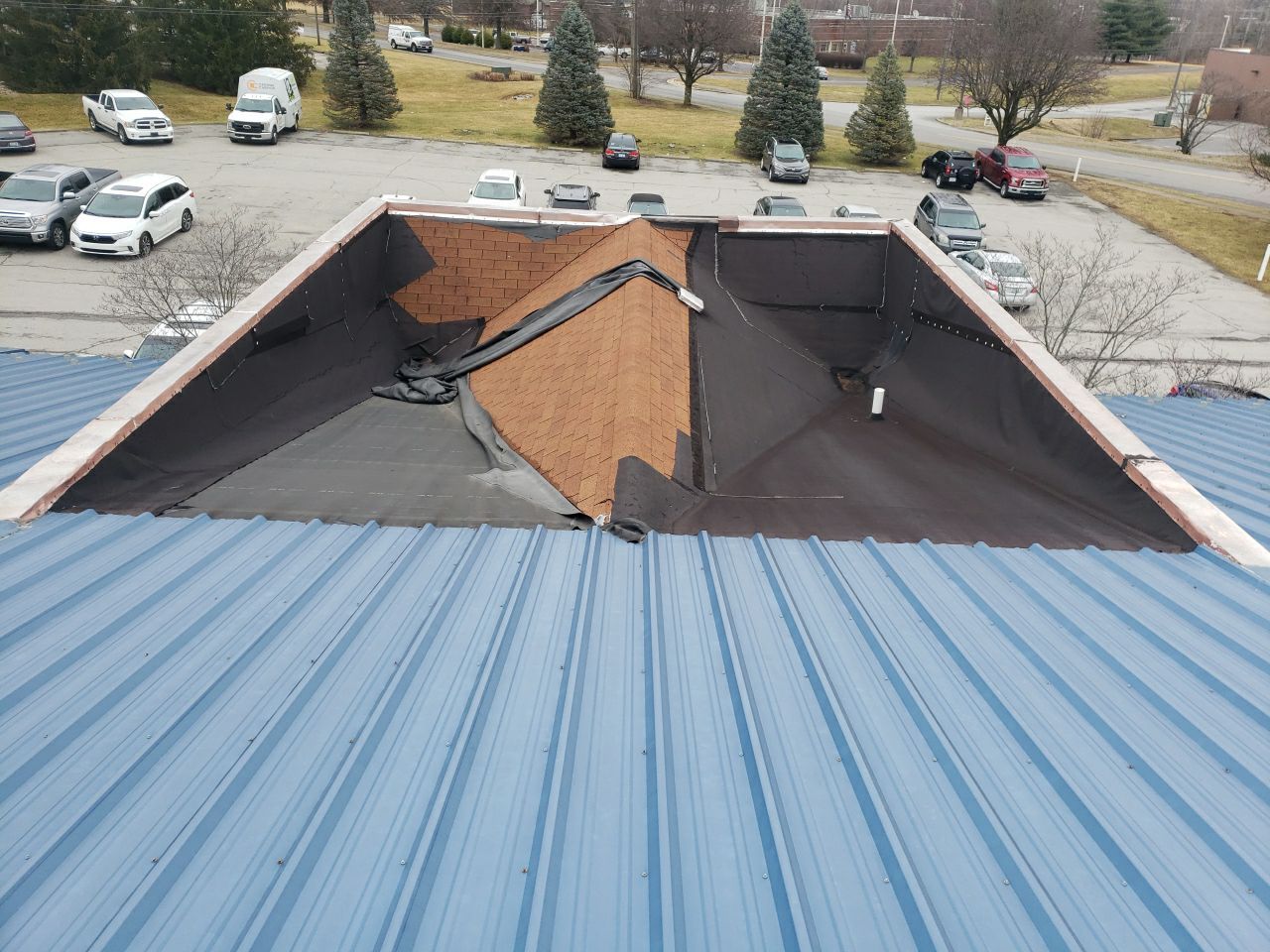 SPF Foam and Coatings using Conklin by Kentucky Commercial Roofing