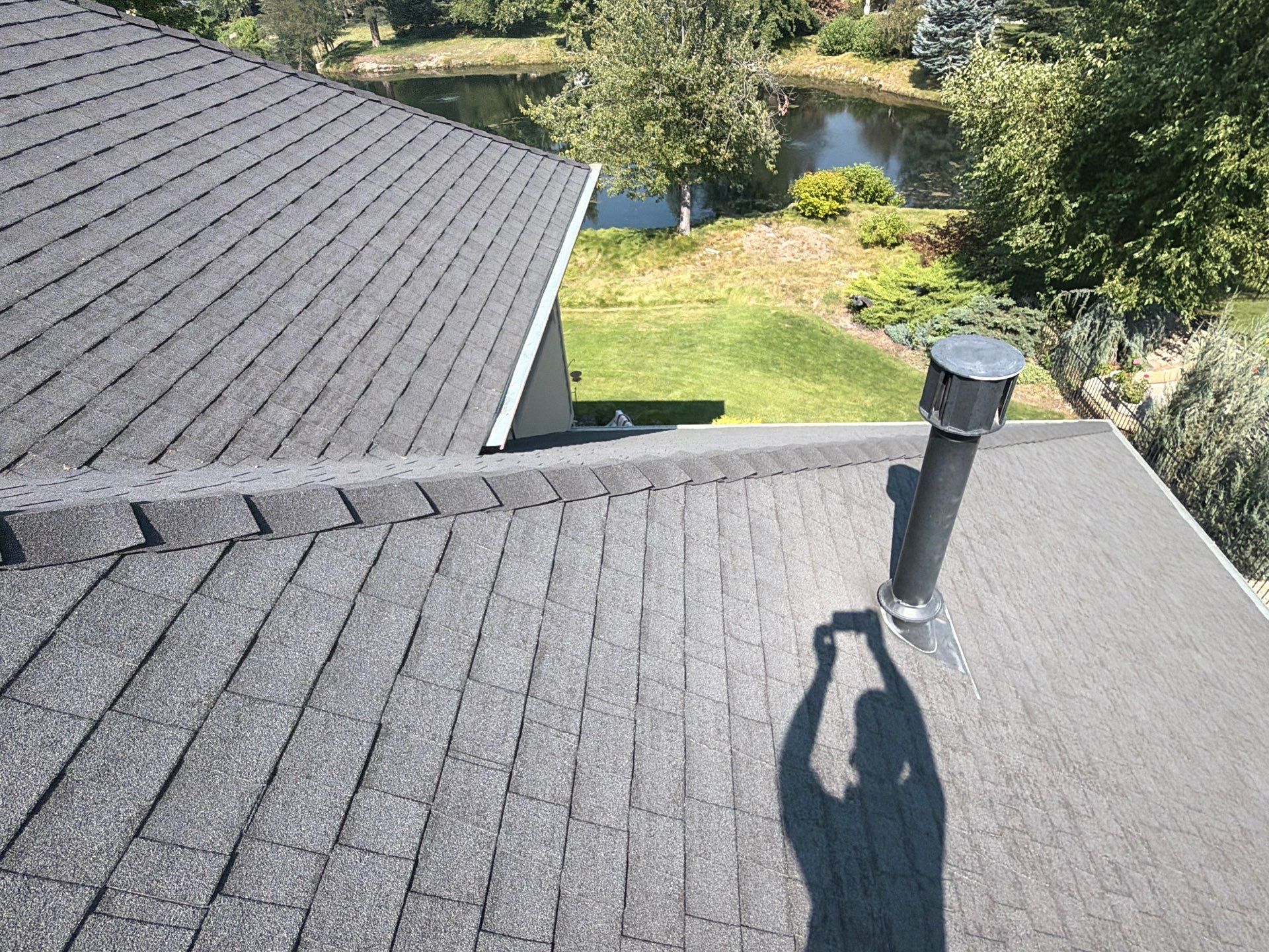 Residential Roof Replacement and Attic Structural Repair in Eagle by Olive Roofing