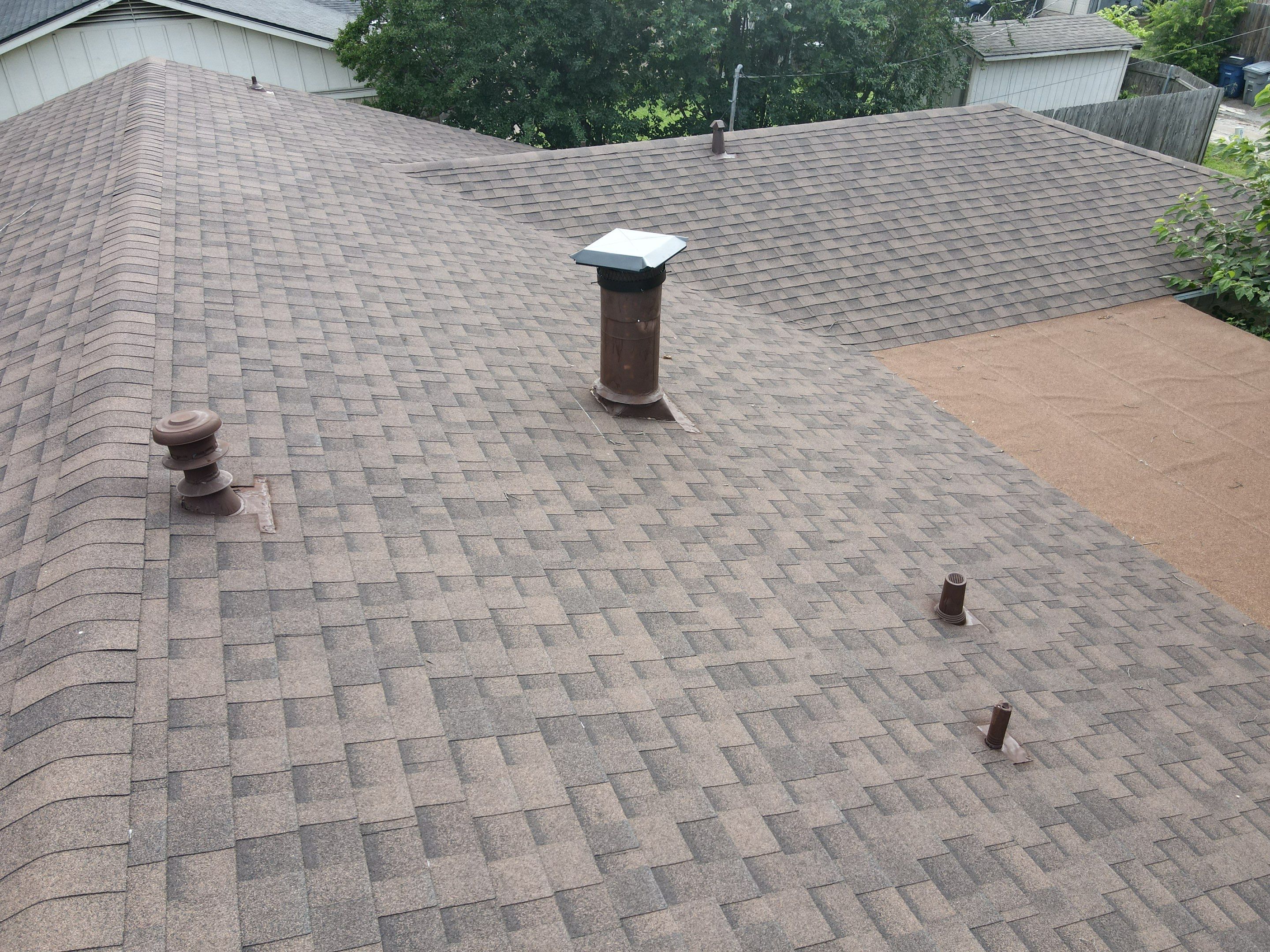 Reroof Project by Berry Good Roofing 