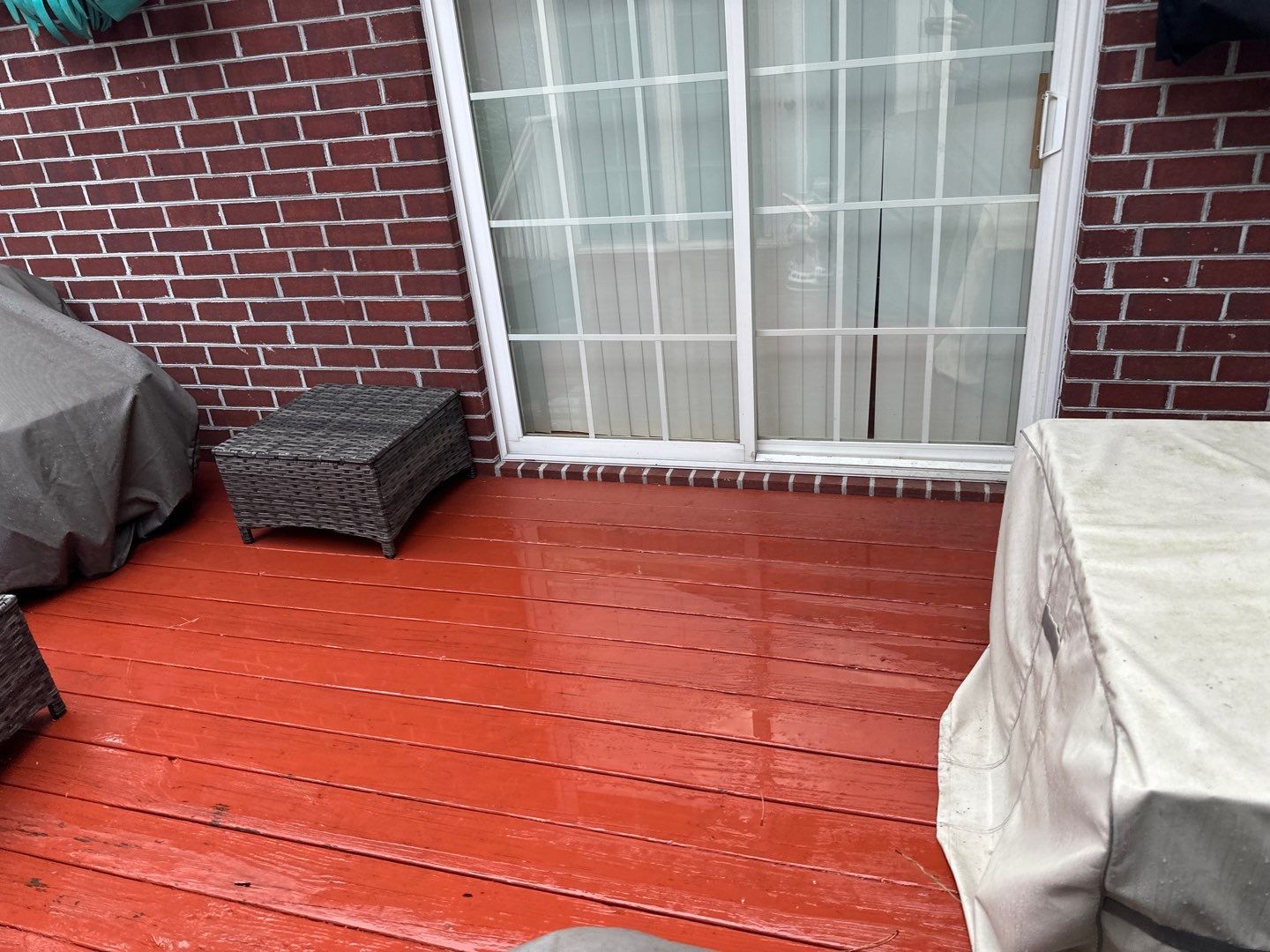 Weathered Deck using AcryFin by DuraSeal