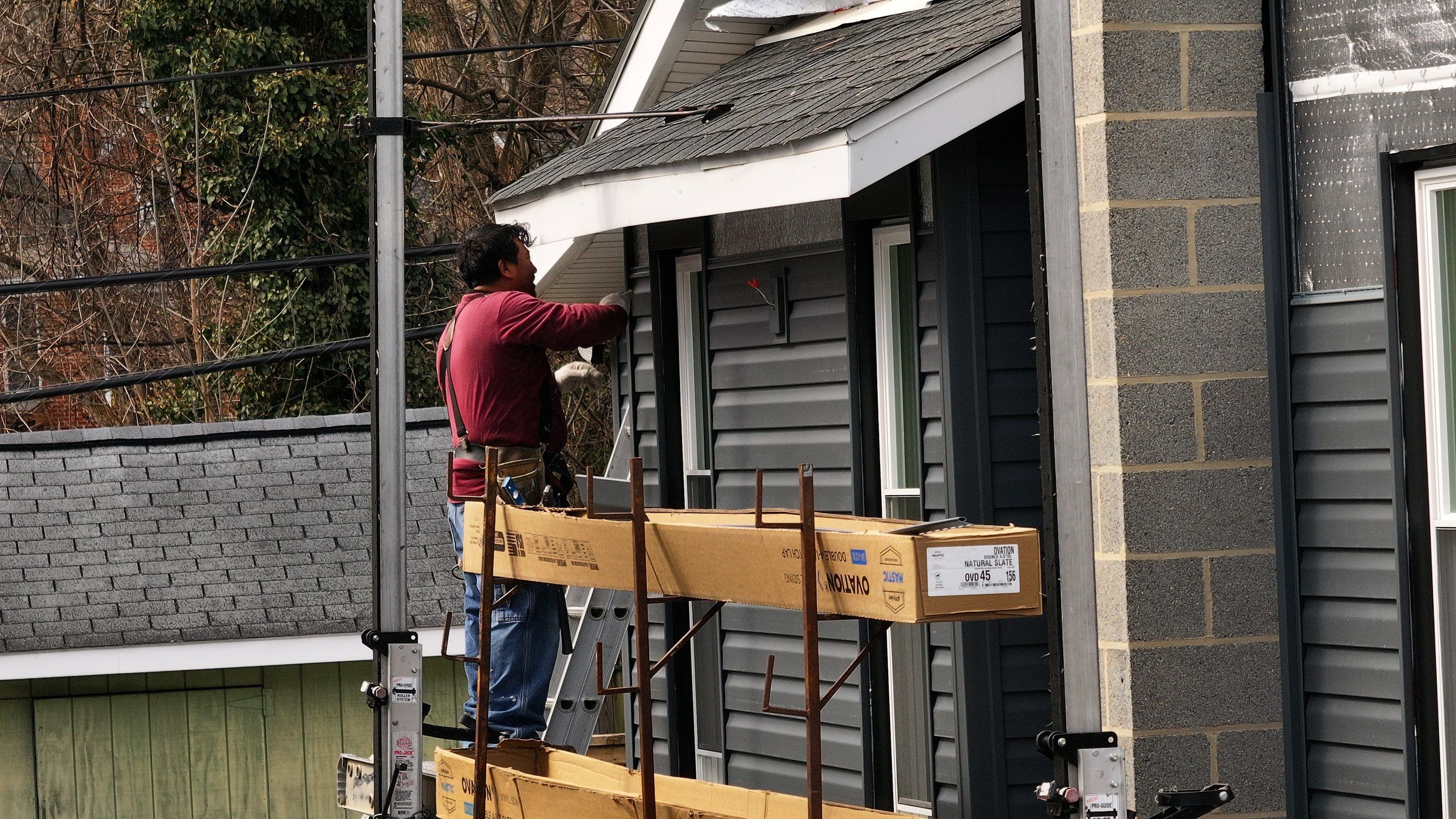 Mastic Ovation Siding in Catonsville by American Home Contractors