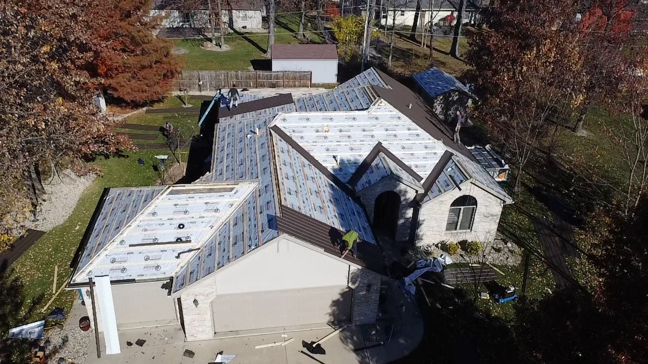 Exposed Fastener Metal Roof Replacement – Ossian, IN by 4Ever Metal Roofing