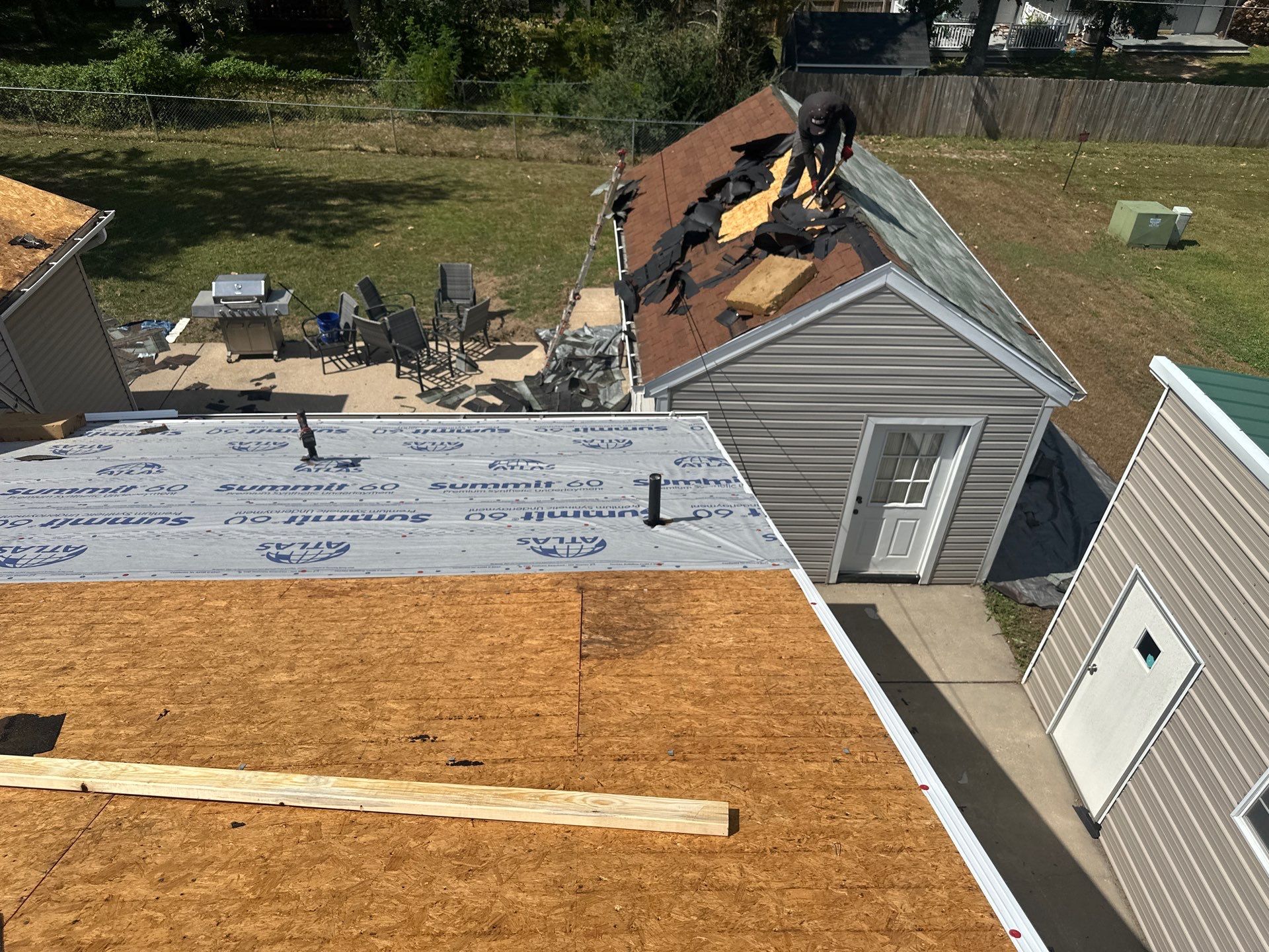 Residential Roofing + Gutter & Downspouts Install  by Titan Commercial & Residential Roofing 