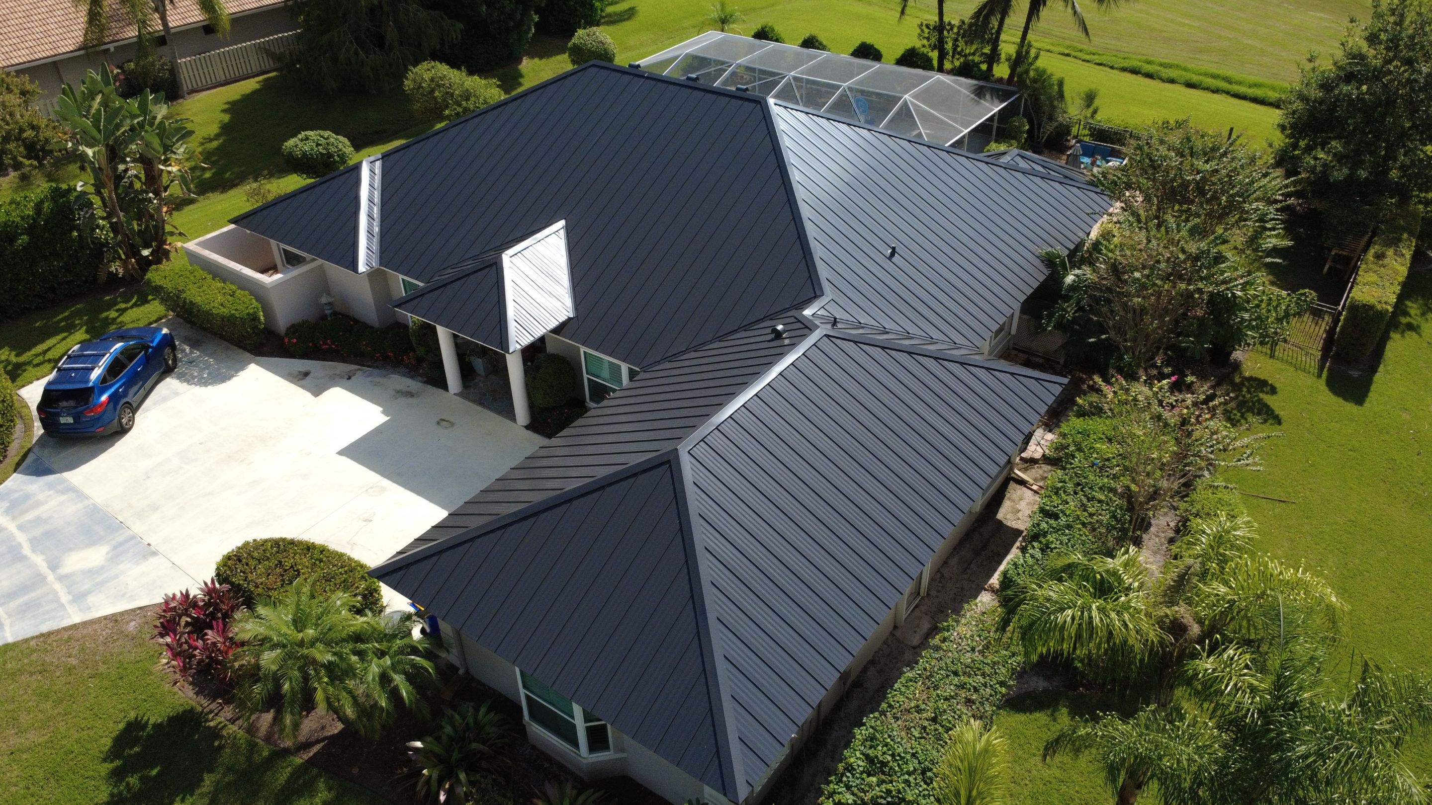 Kynar (Color Coated) Standing Seam Metal Roof Replacement by Sailfish Roofing