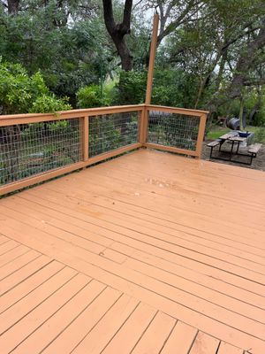 Deck Repair using Pressure-treated lumber