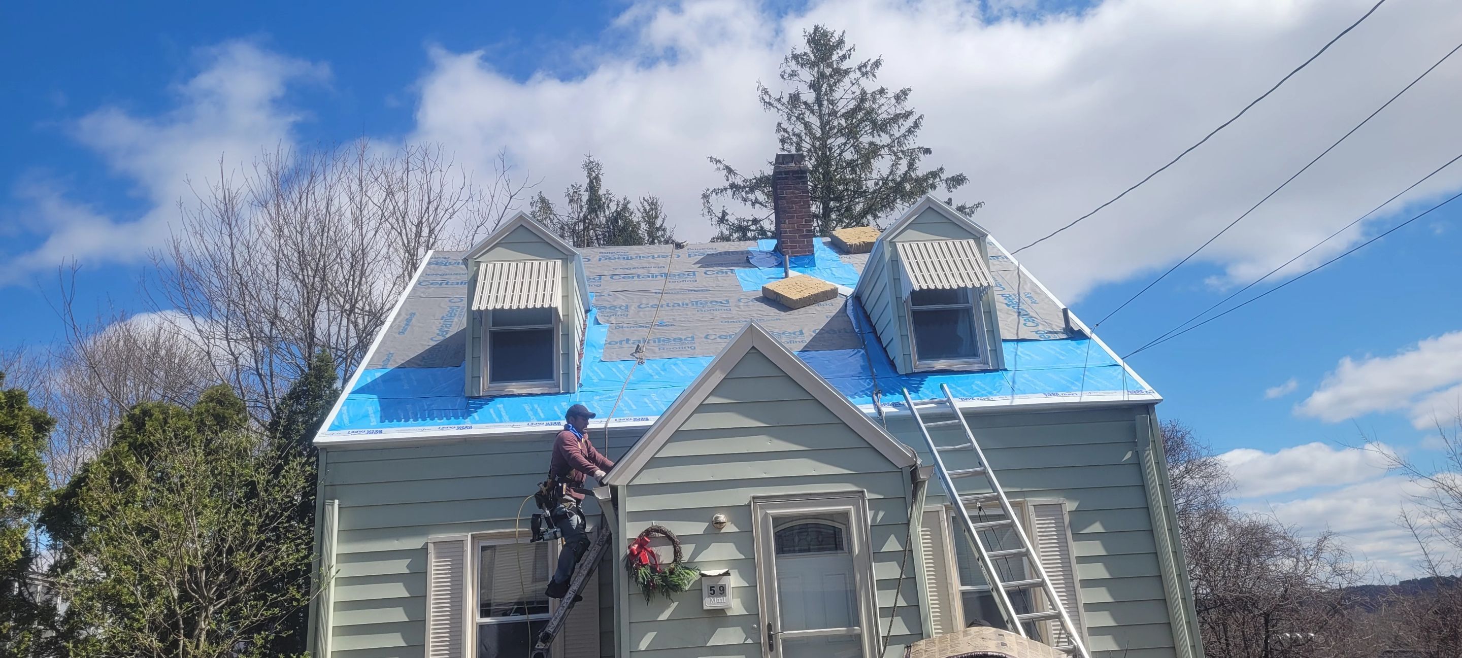 Once a customer of DiGiorgi, Always a customer of DiGiorgi- Shelton roof edition by DiGiorgi Roofing and Siding Inc