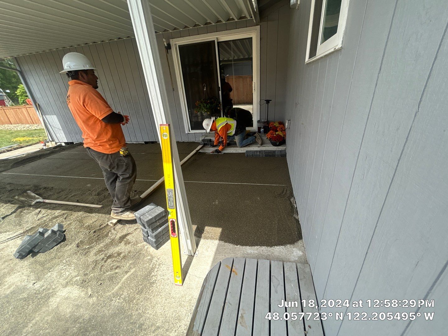 Connie G. Pavers Patio and Gravel Driveway by Jireh Asphalt & Concrete Inc 