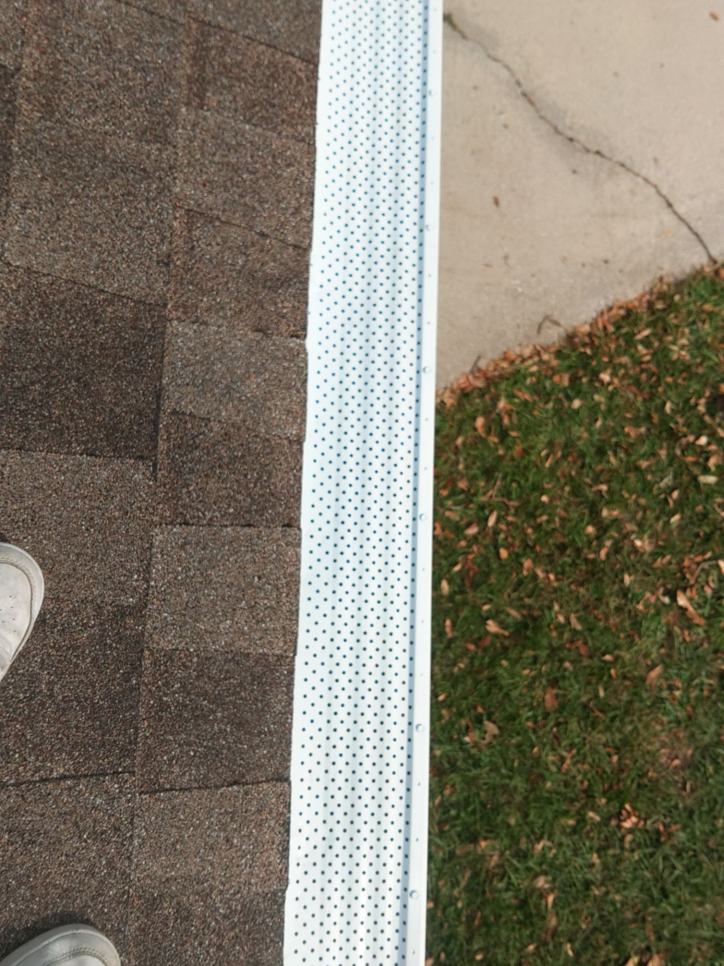 Leaf Guard System Installation in Sarasota FL by Gutter Professors