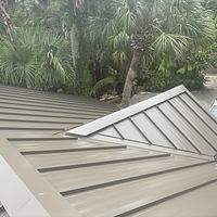 24ga 1.5" Snap-Lock Medium Bronze by Total Roofing System The Metal Roof Experts