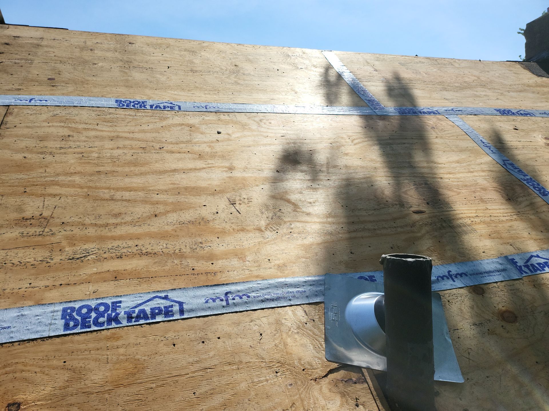 Residential Roofing Installation using Owens Corning Duration Sand Castle by A Plus Exterior