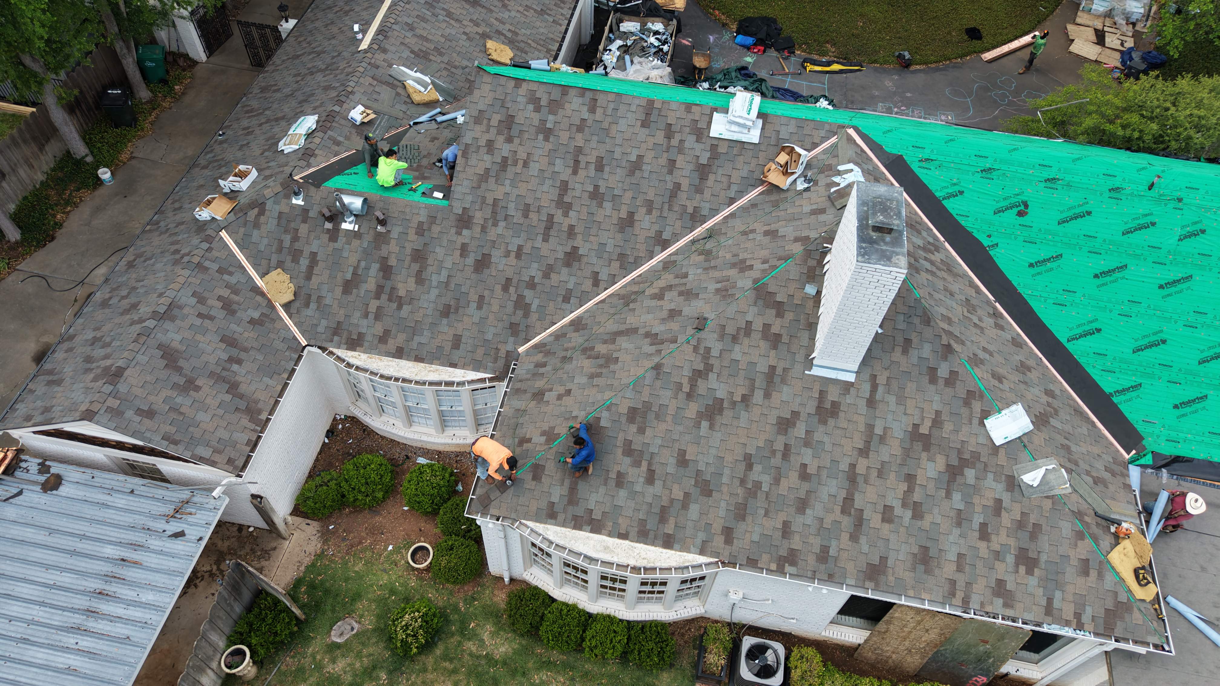 Wichita Falls Roof Replacement Featuring Malarkey Windsor Architectural Shingles by Shearman Roofing & Construction